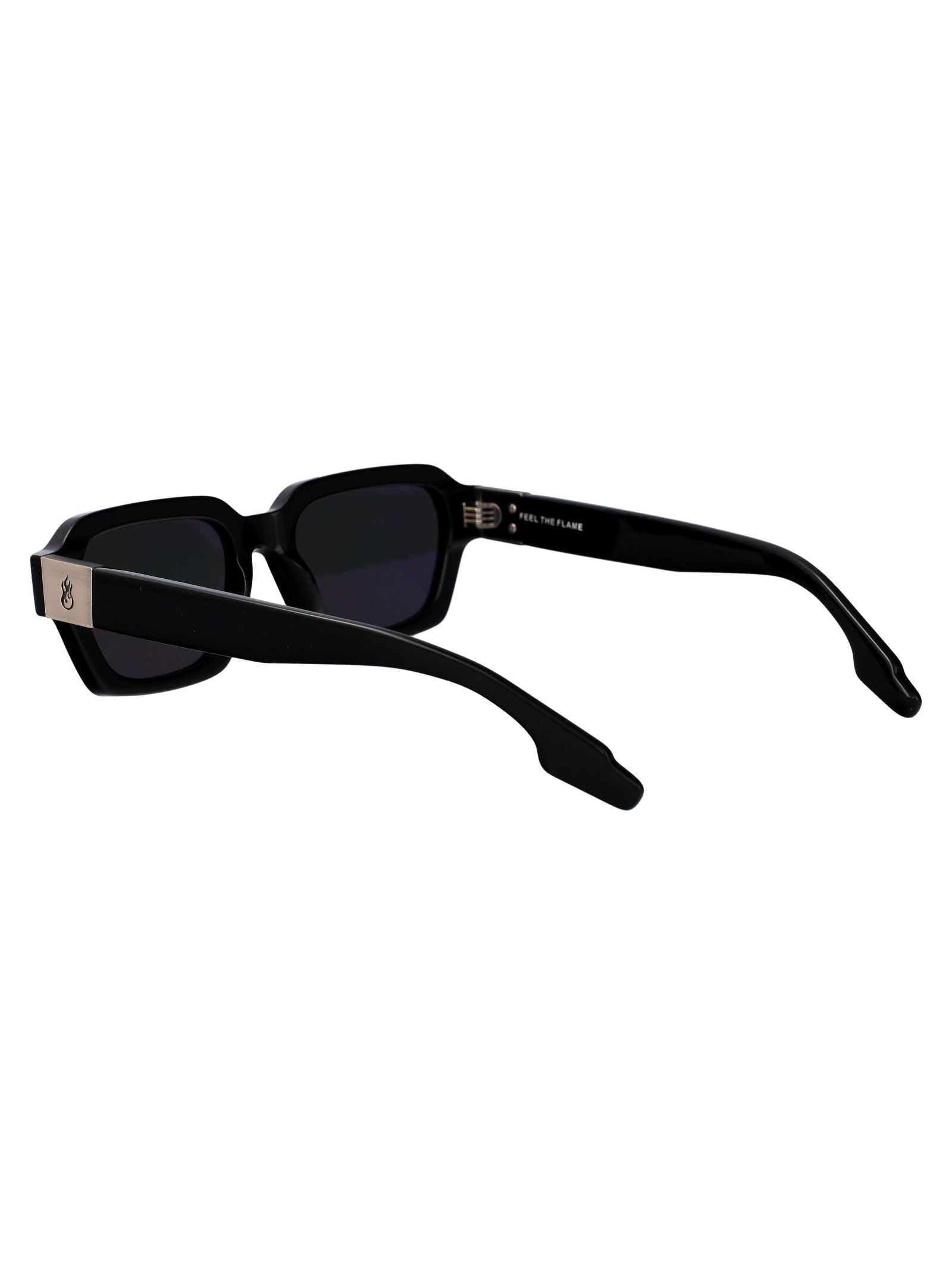 Vs0002sun 004 004-bs/grey Black Grey Acetate Sunglasses