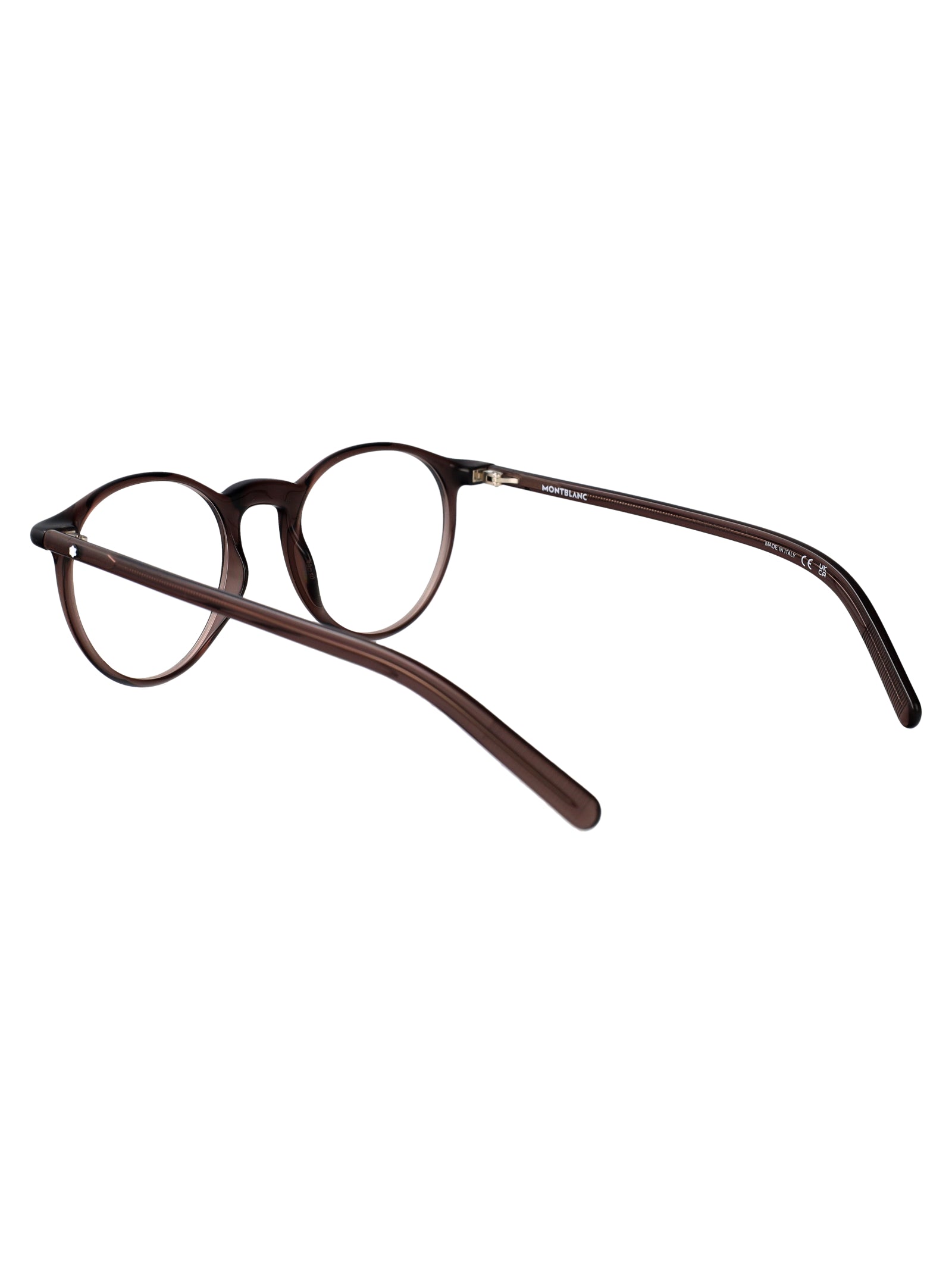 Brown-brown-transparent Acetate Optical