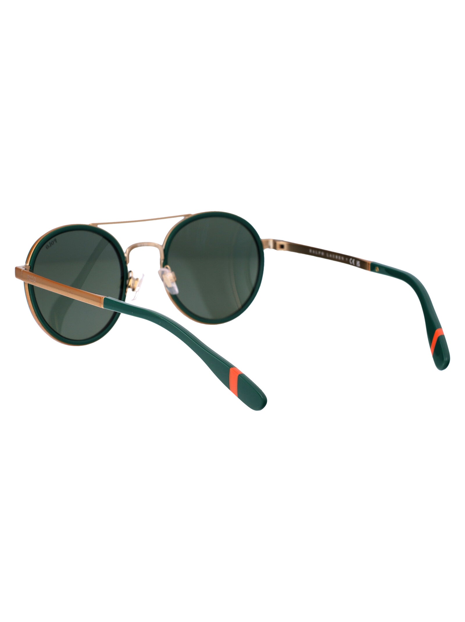 0ph3150 944971 Green/antique Gold Metal Sunglasses