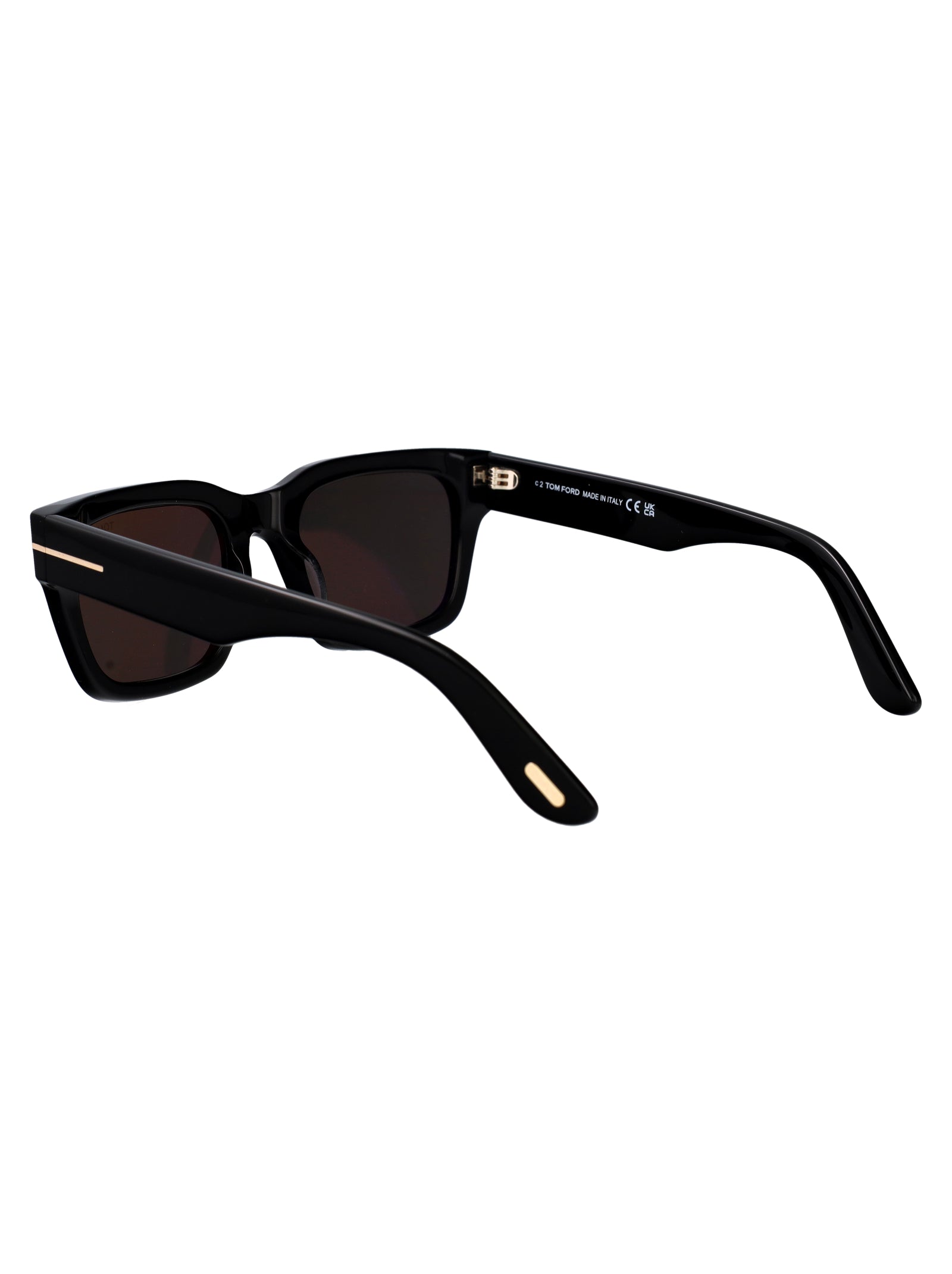 Ft1333 01a Nero Lucido / Fumo Acetate Sunglasses