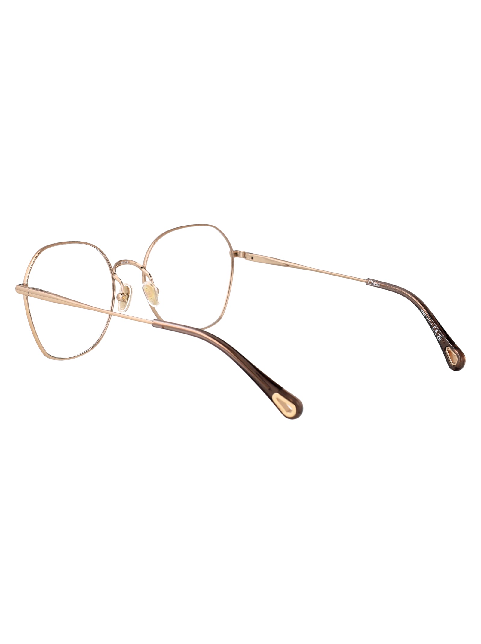 Ch0320o 002 Gold-gold-transparent Metal Optical