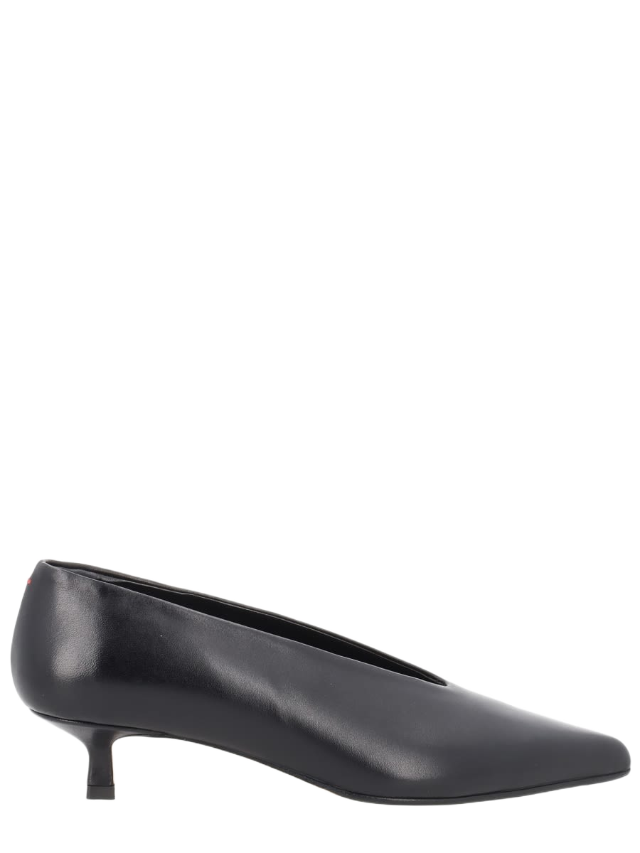 Décolleté Clara Black Nappa Leather Heels
