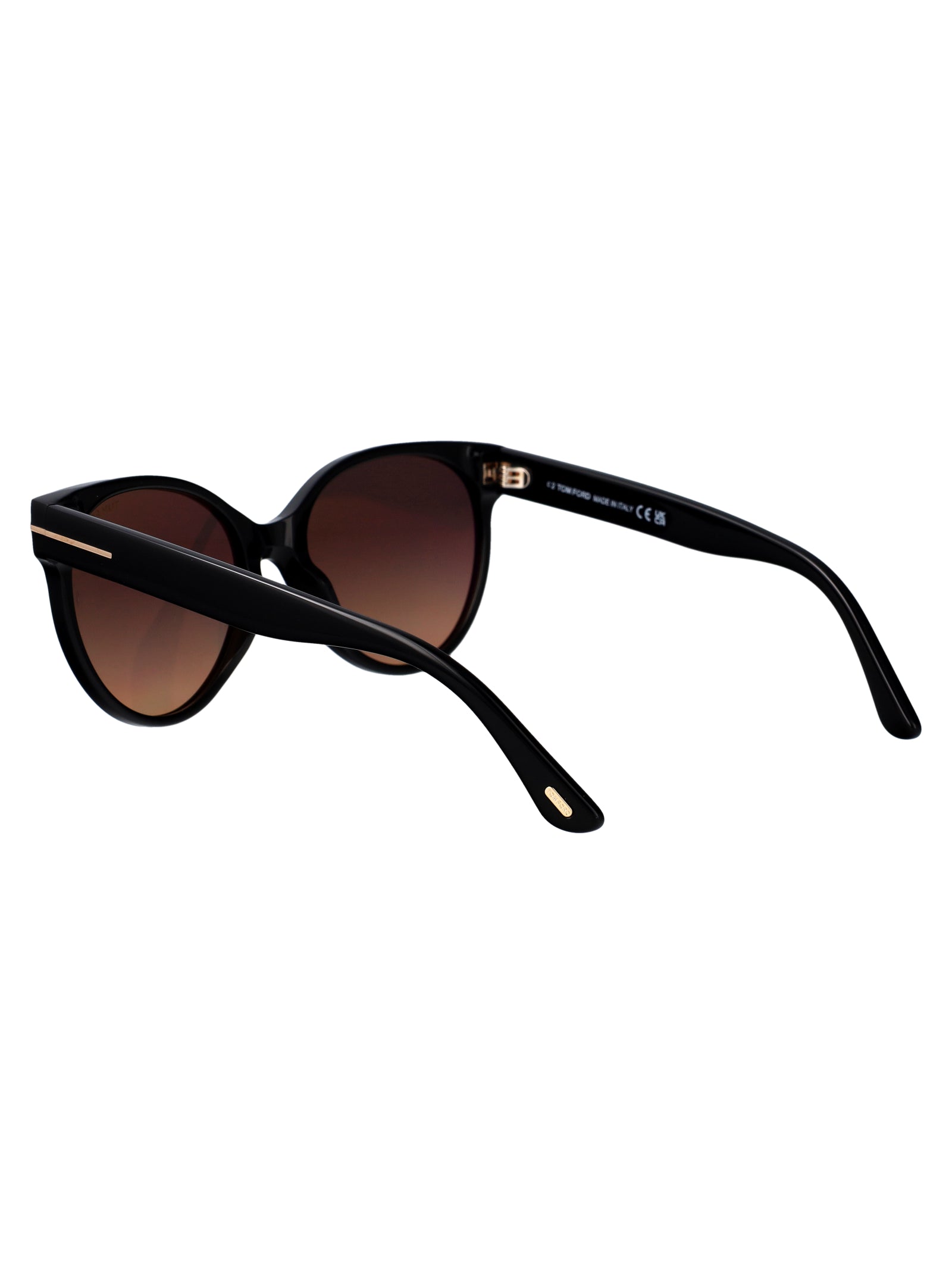 Ft1311 01t Nero Lucido / Bordeaux Grad Acetate Sunglasses