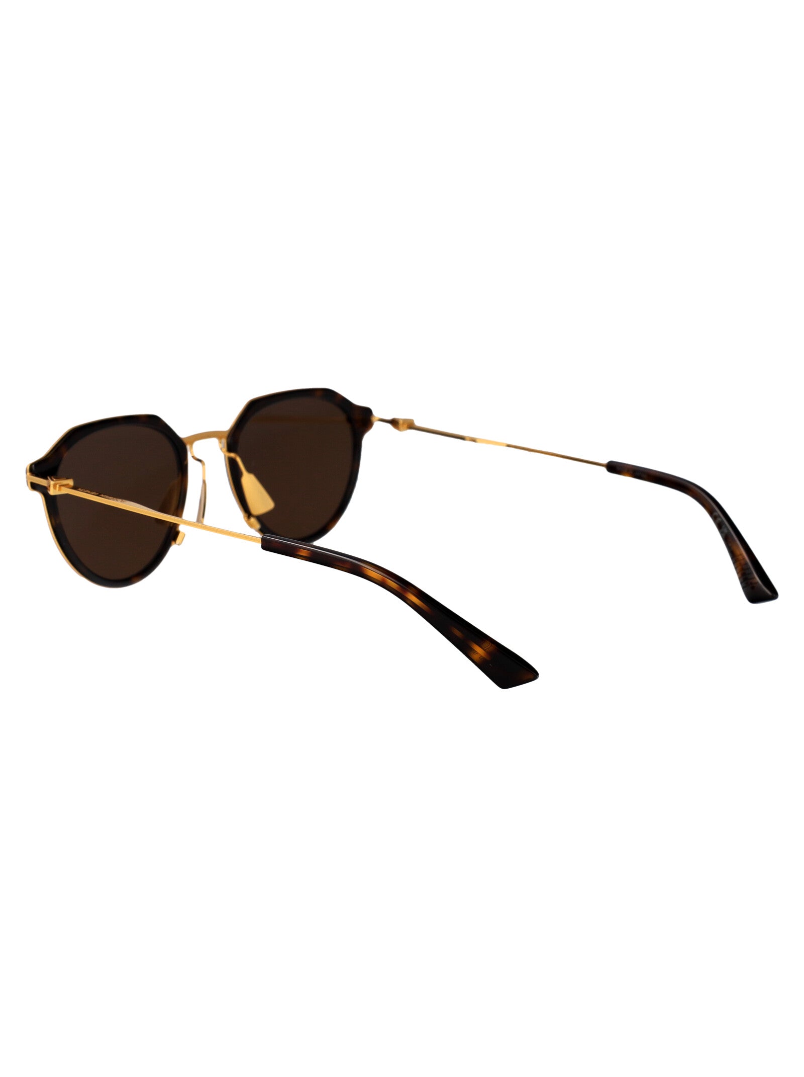 Bv1331s 002 Havana-gold-brown Metal Sunglasses
