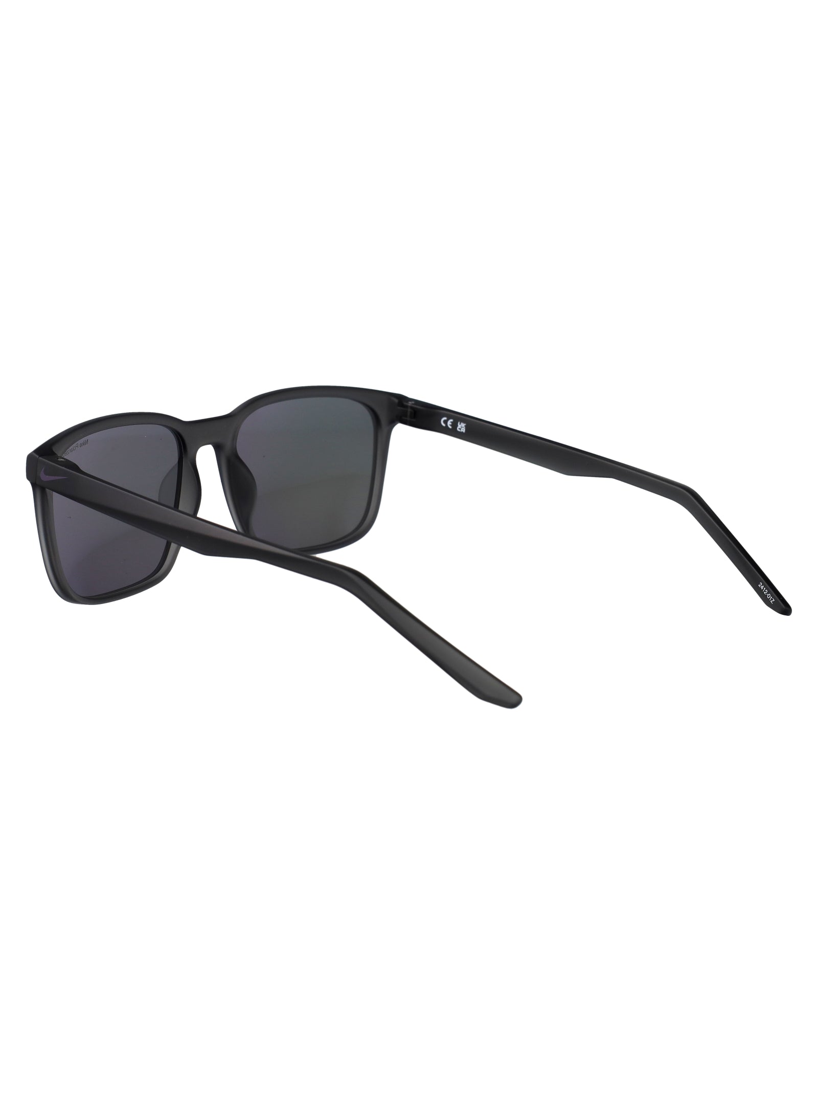 Nikeravepfd1849 66 Matte Smoke Grey /polar Purple Injected Sunglasses