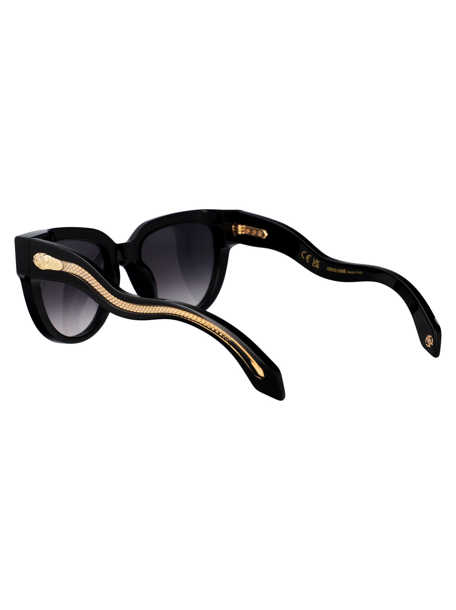 Src054 Nero Lucido Acetate + Metal Sunglasses