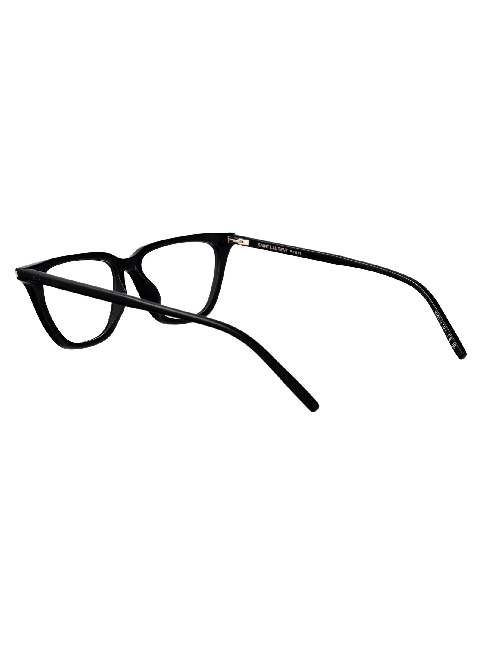 Sl 889 Sulpice Thin Opt 001 Black-black-transparent Acetate Optical