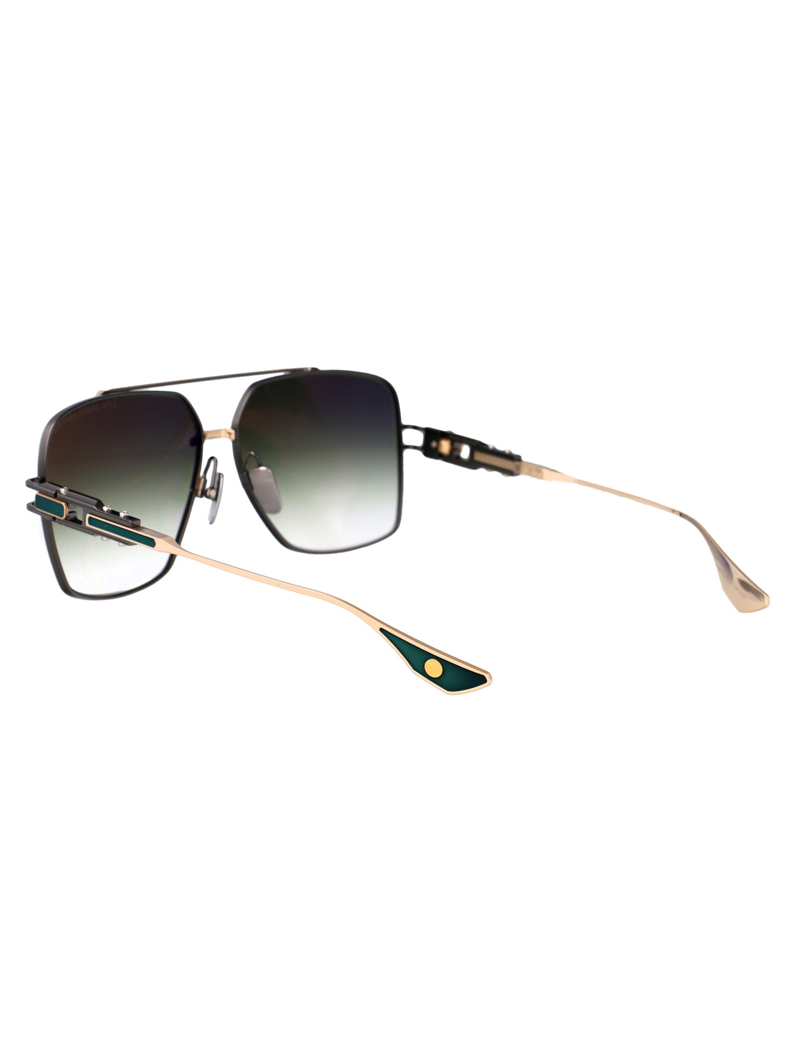 Dts159-A-03 03 Black Rhodium - Brushed White Gold Metal Sunglasses