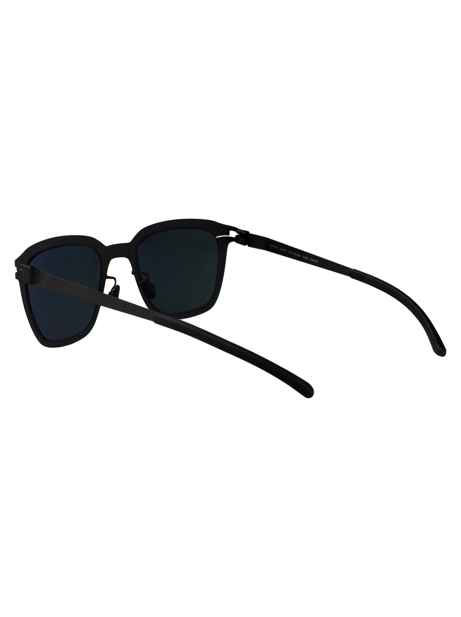 Avery 002 Black Steel Sunglasses