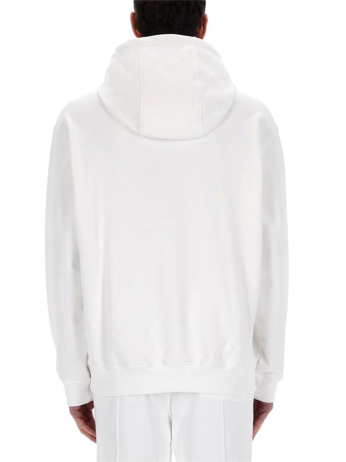 Tennis Club Icon Sweatshirt White Organic Cotton Sweatshirts