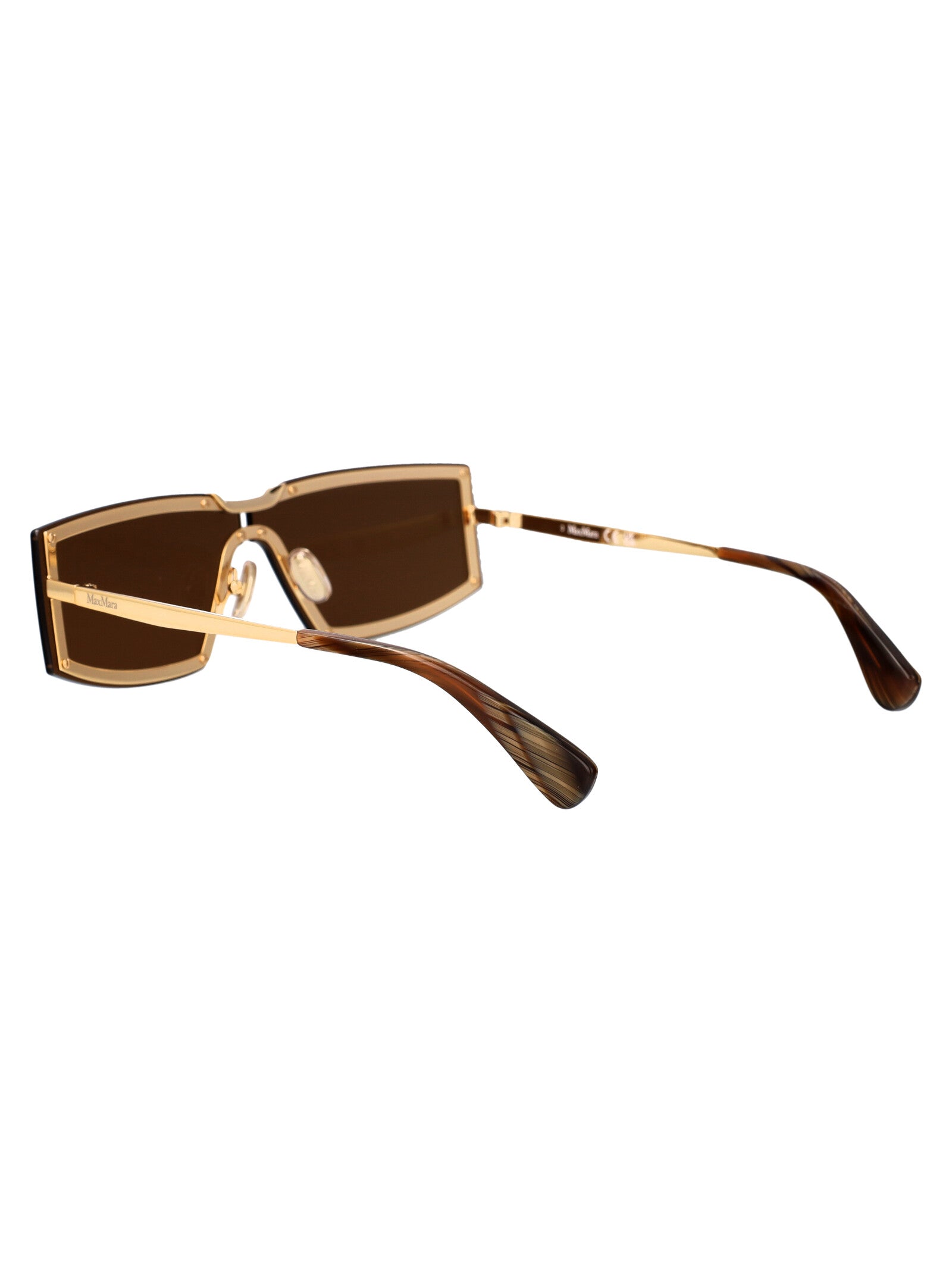 Mm0118 Oro / Marrone Metal Sunglasses