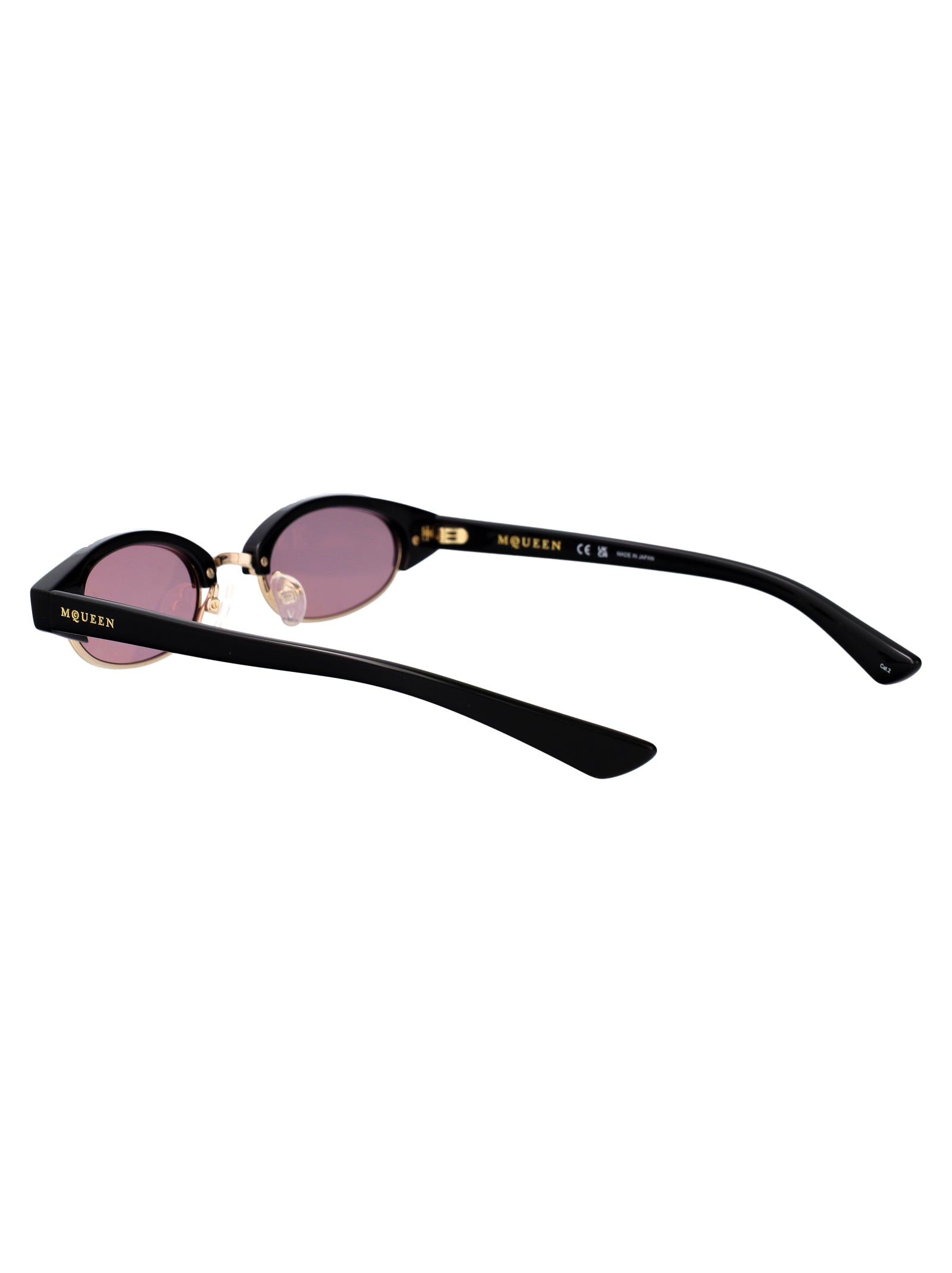 Am0534s 005 Black-black-pink Recycled Acetate Sunglasses