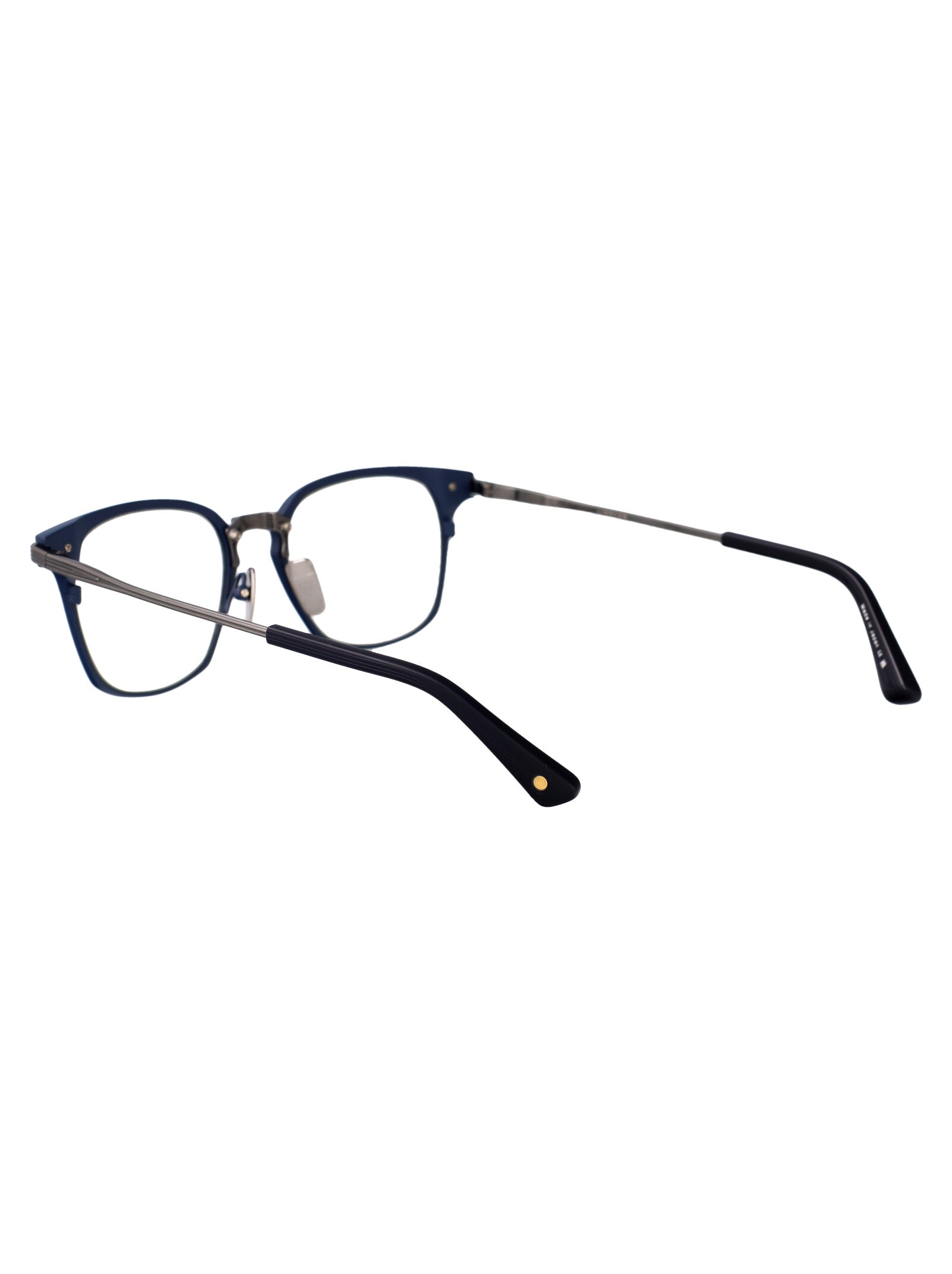 Linrcon Matte Navy - Antique Silver Metal Optical