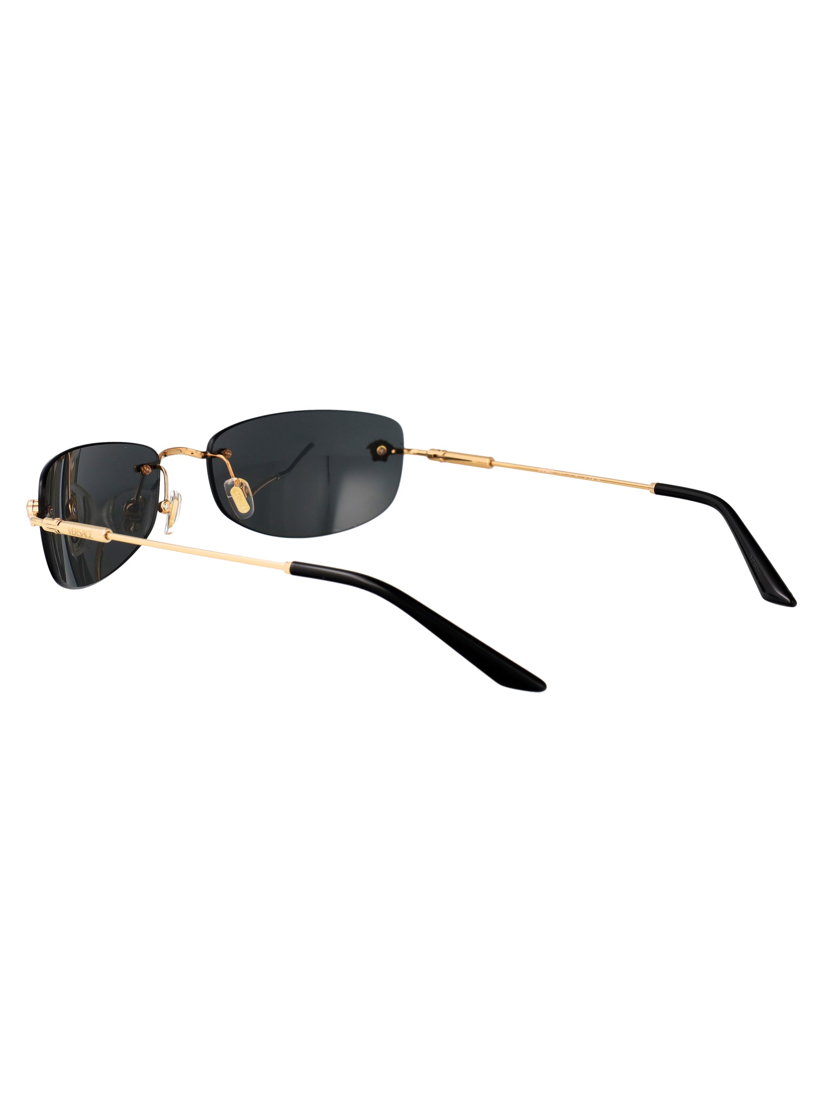 100287 Gold Metal Sunglasses