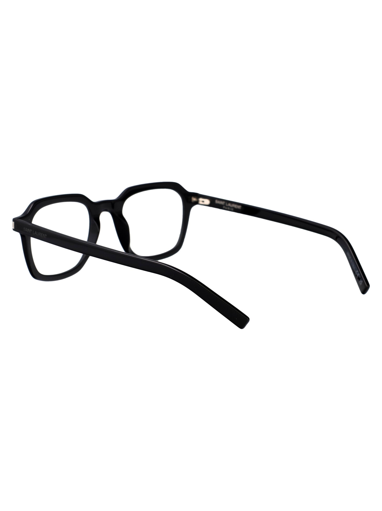 Sl 715 Slim Opt 001 Black Acetate Optical