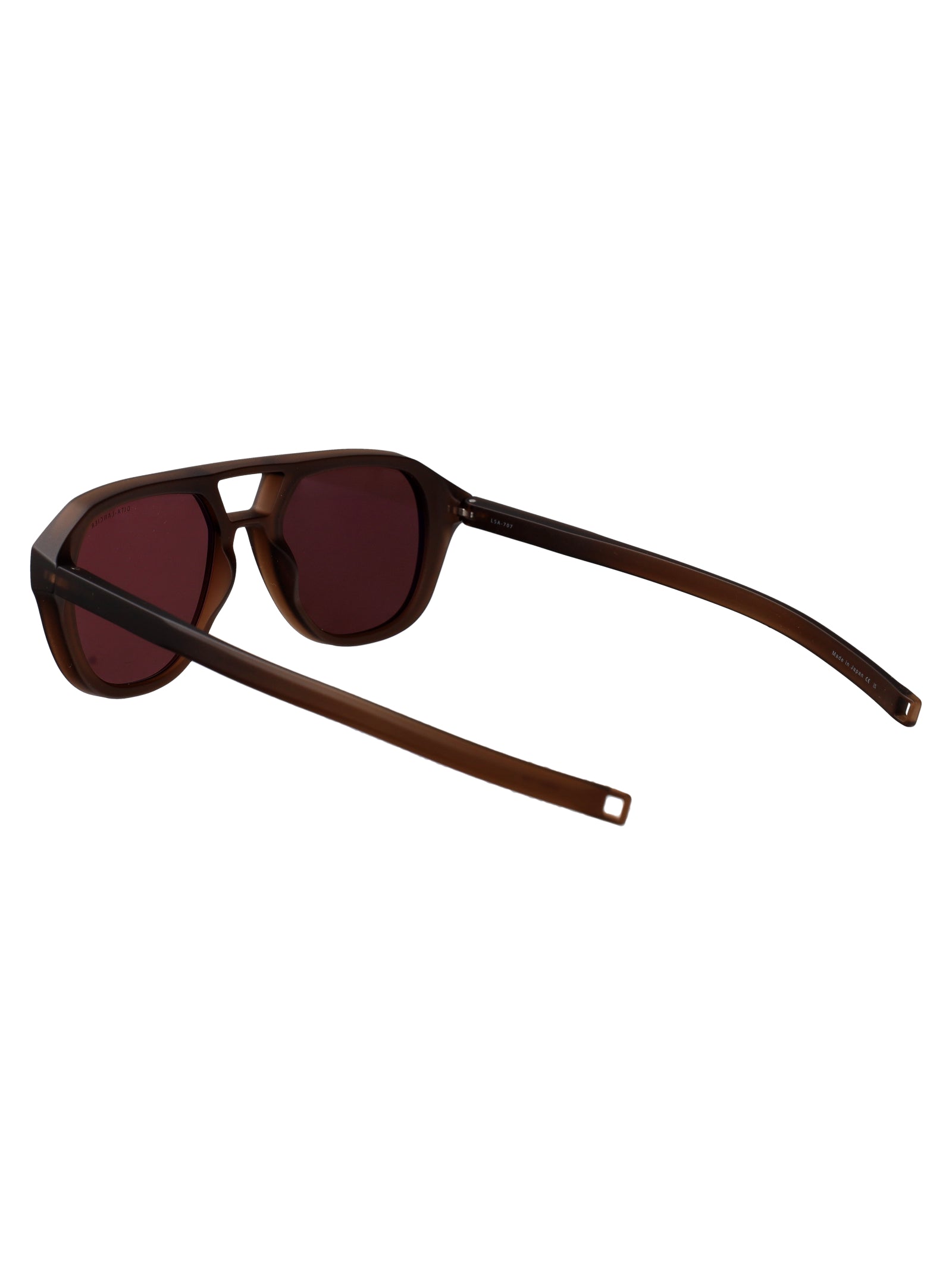 Dls707-A-02 02 Copperhead Brown Plastic Sunglasses