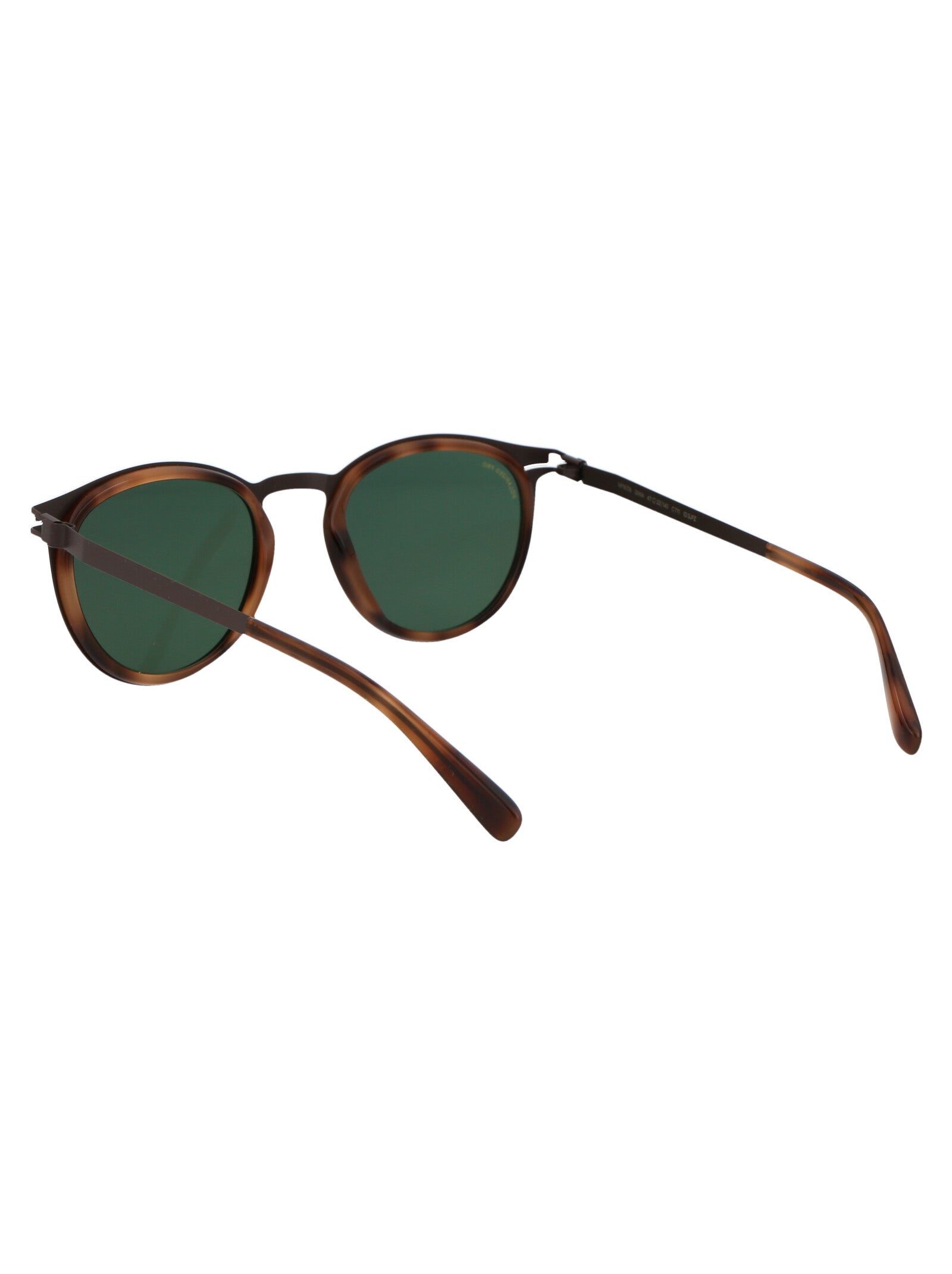 Siwa 711 A61-dark Brown/zanzibar Polarised Pro Green 15 Steel Sunglasses