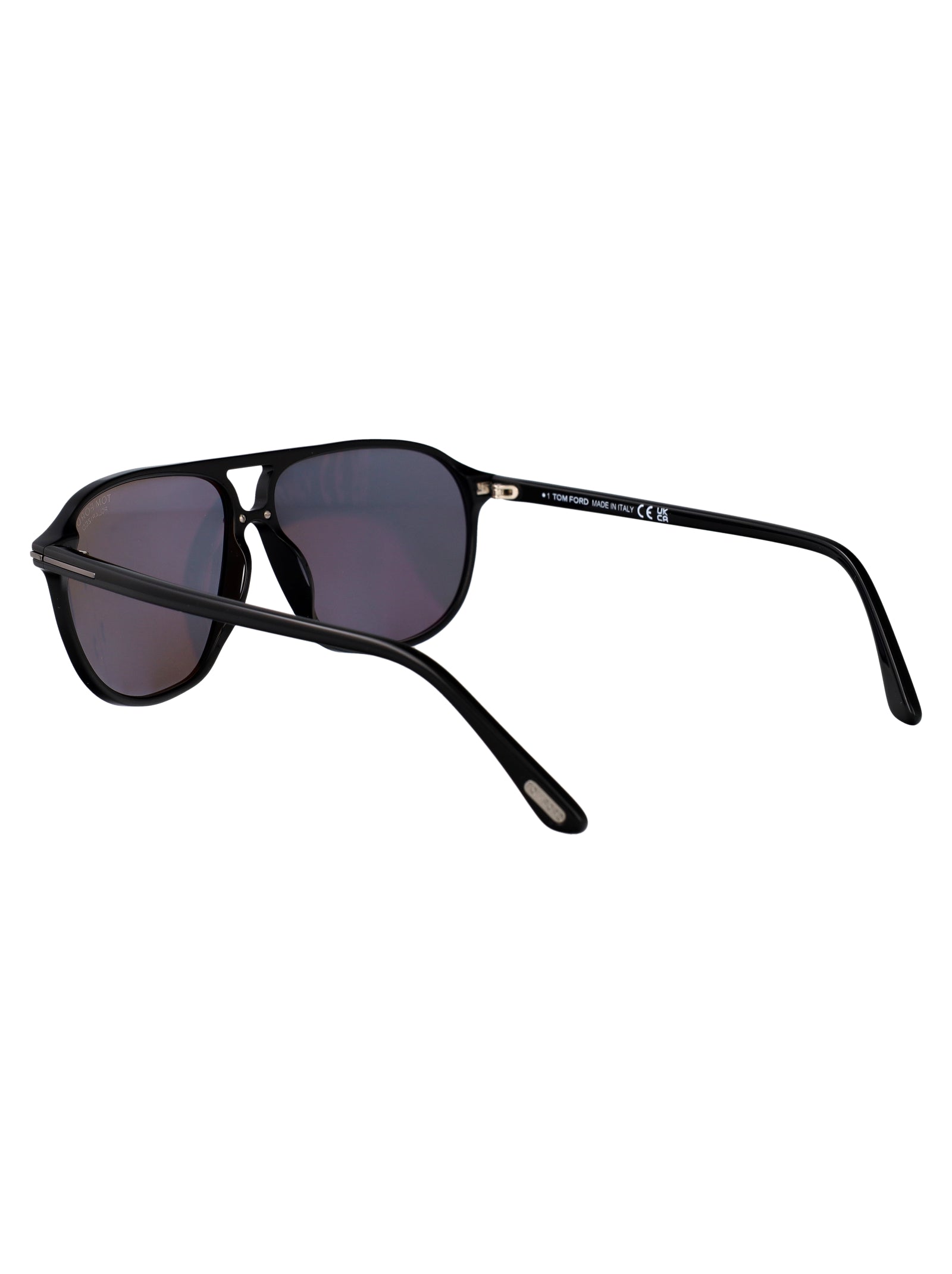 Ft1026-N 01d Nero Lucido / Fumo Polar Acetate Sunglasses