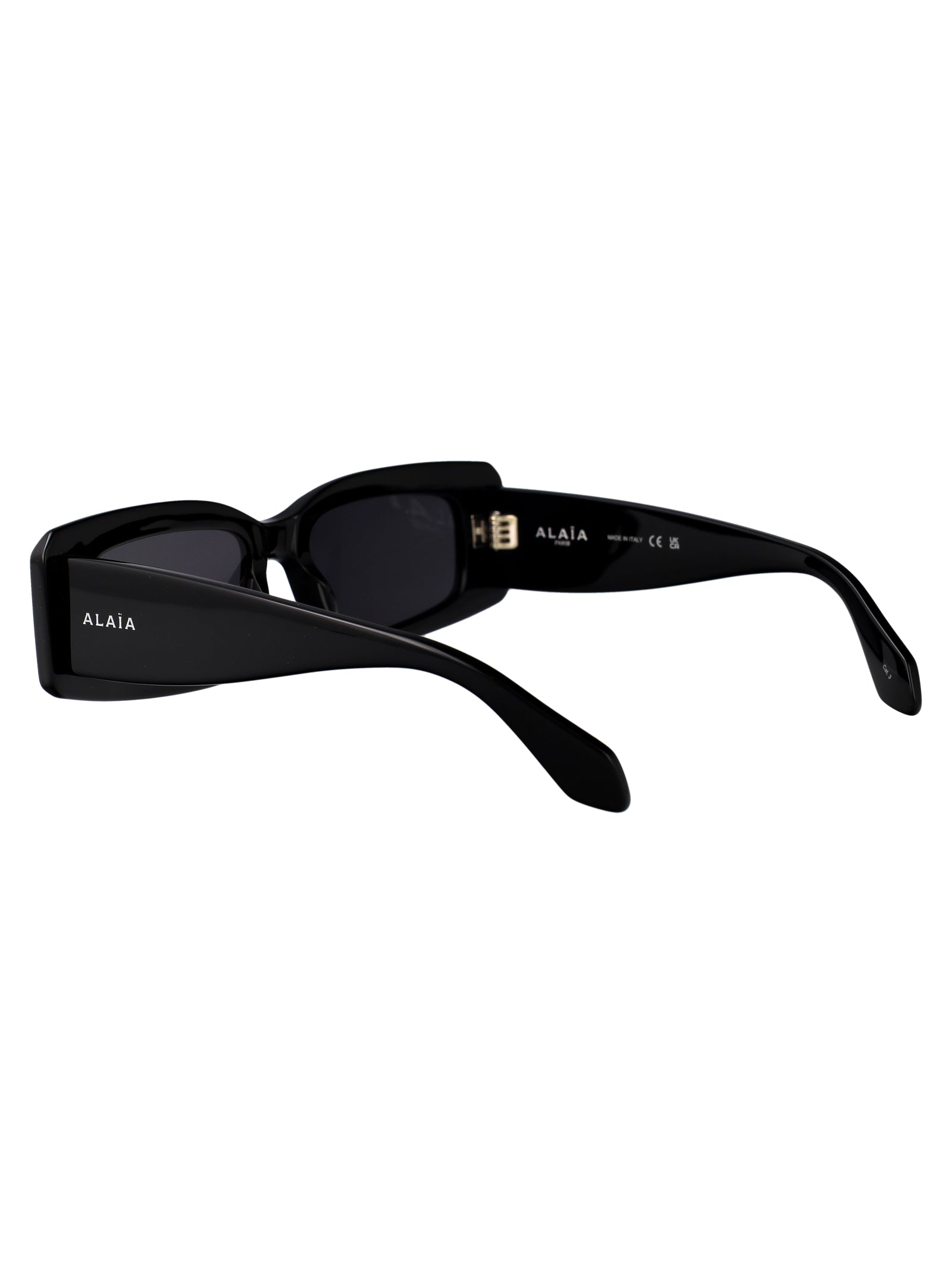Black Grey Recycled Acetate Sunglasses