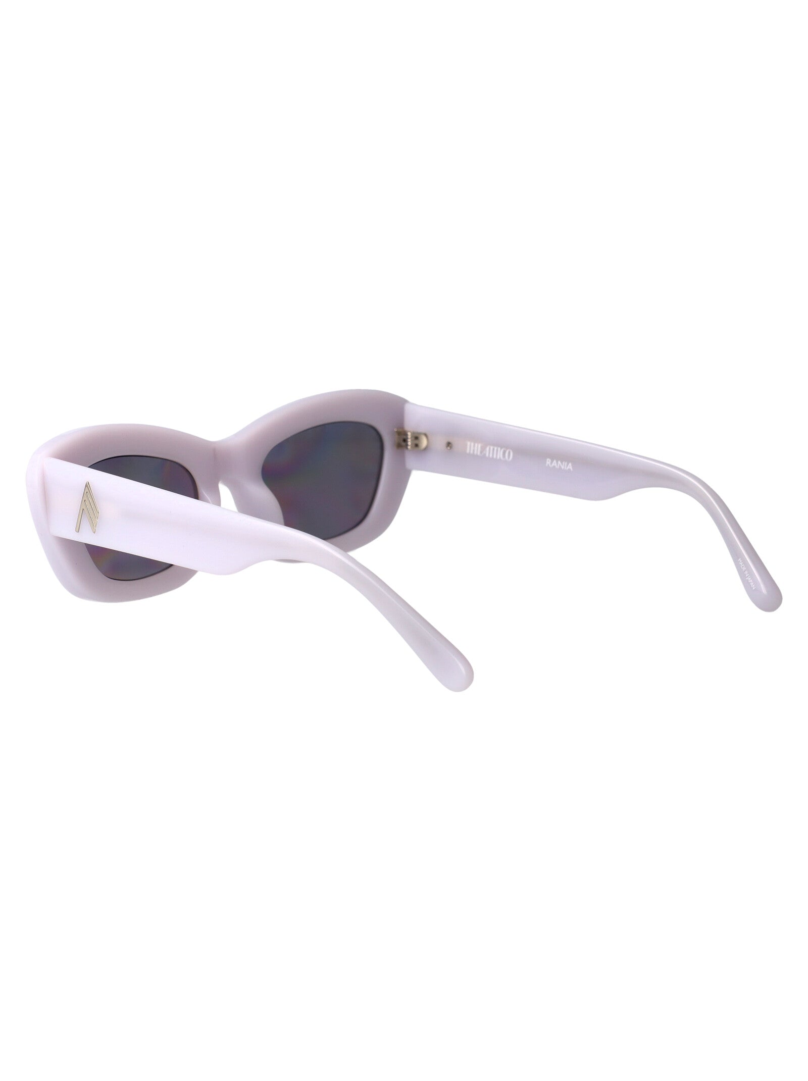 Attico63c3sun C3 Grey/silver/silvermirror Acetate Sunglasses