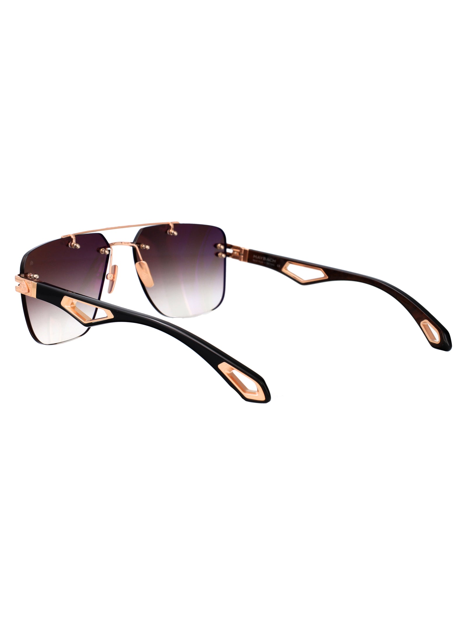 The President I Rg-Wcm-M12 Rose Gold Plated Titanium Sunglasses