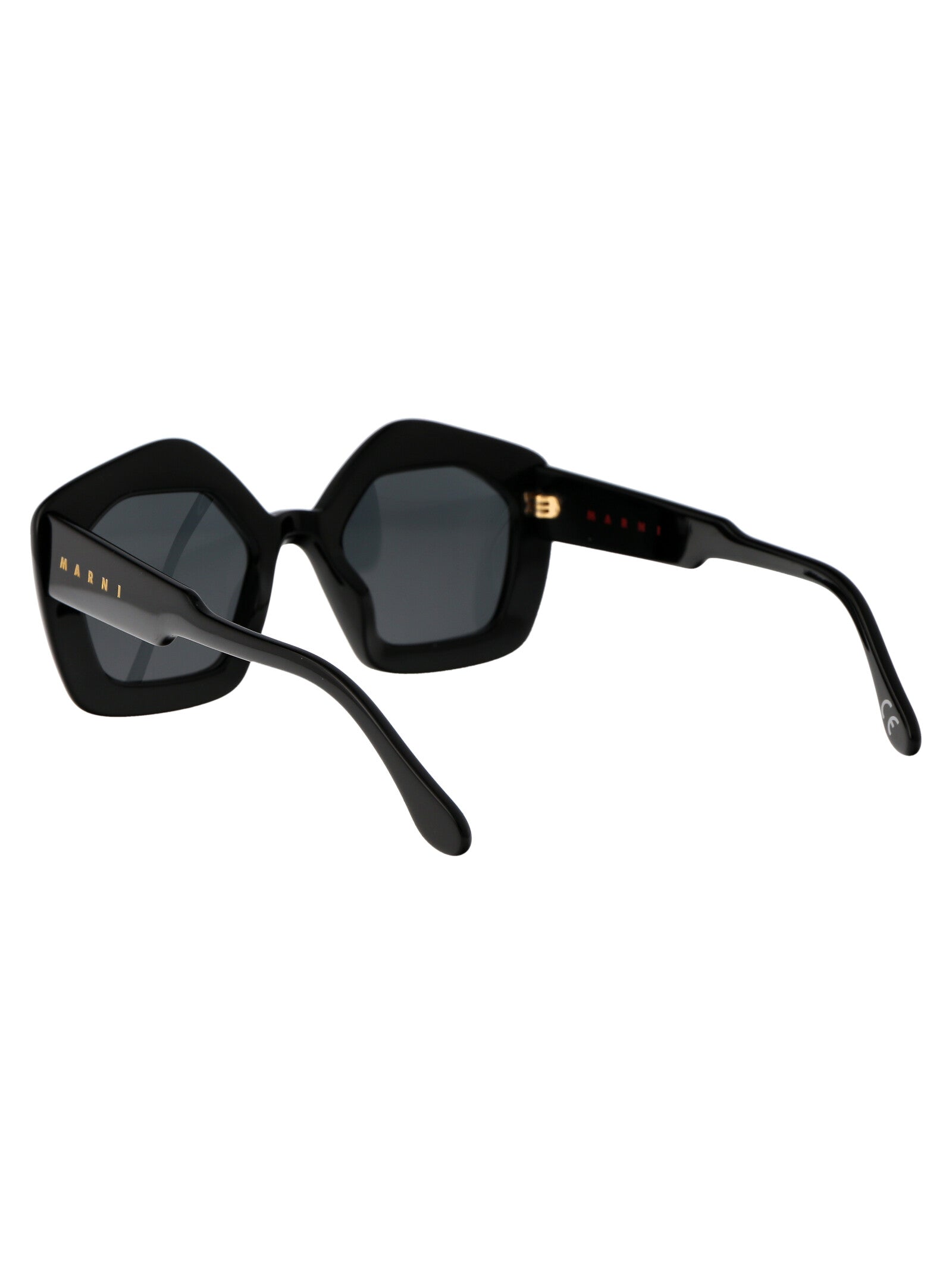 Laughing Waters Black Acetate Sunglasses