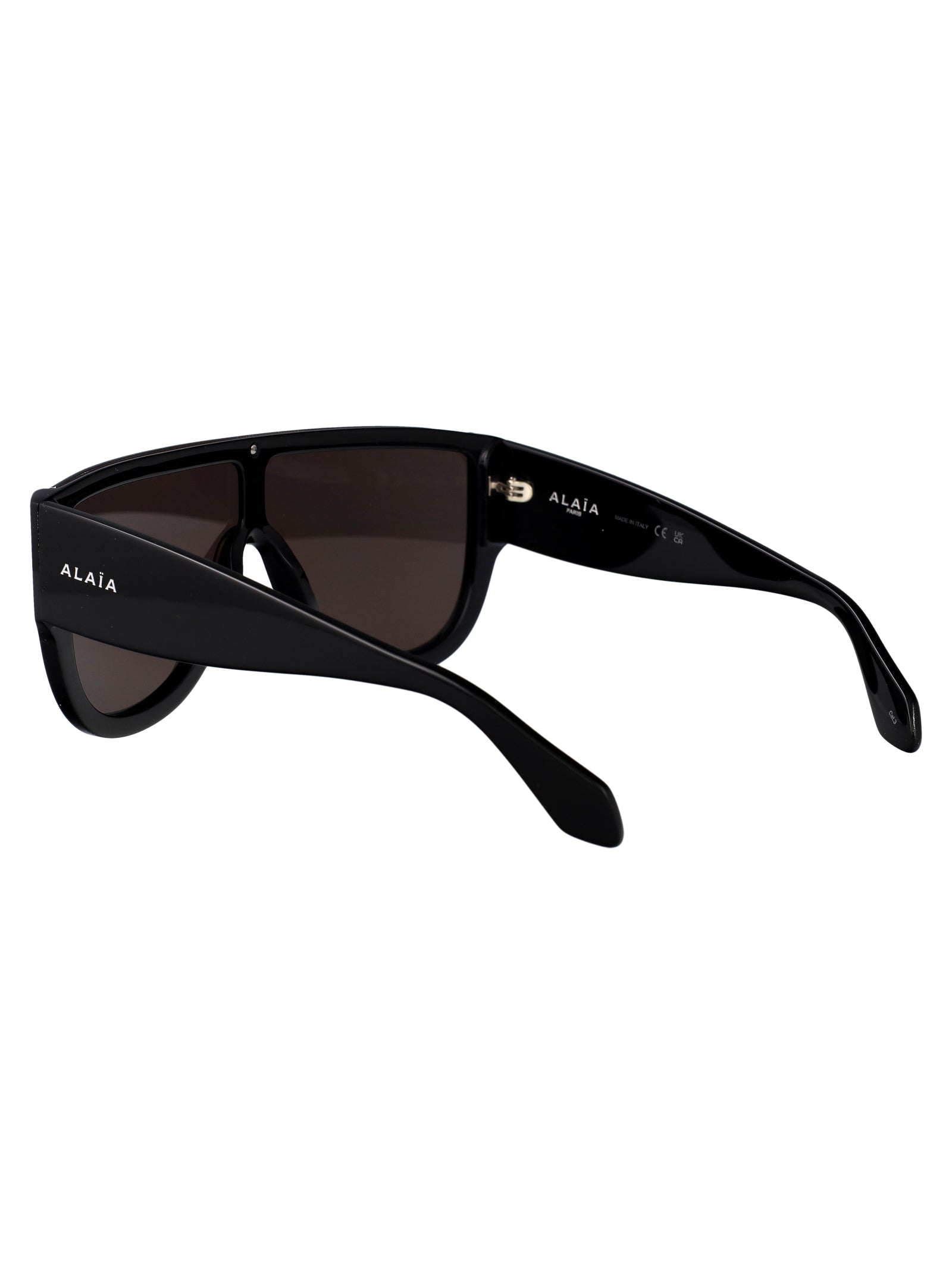 Black-black-grey Recycled Acetate Sunglasses