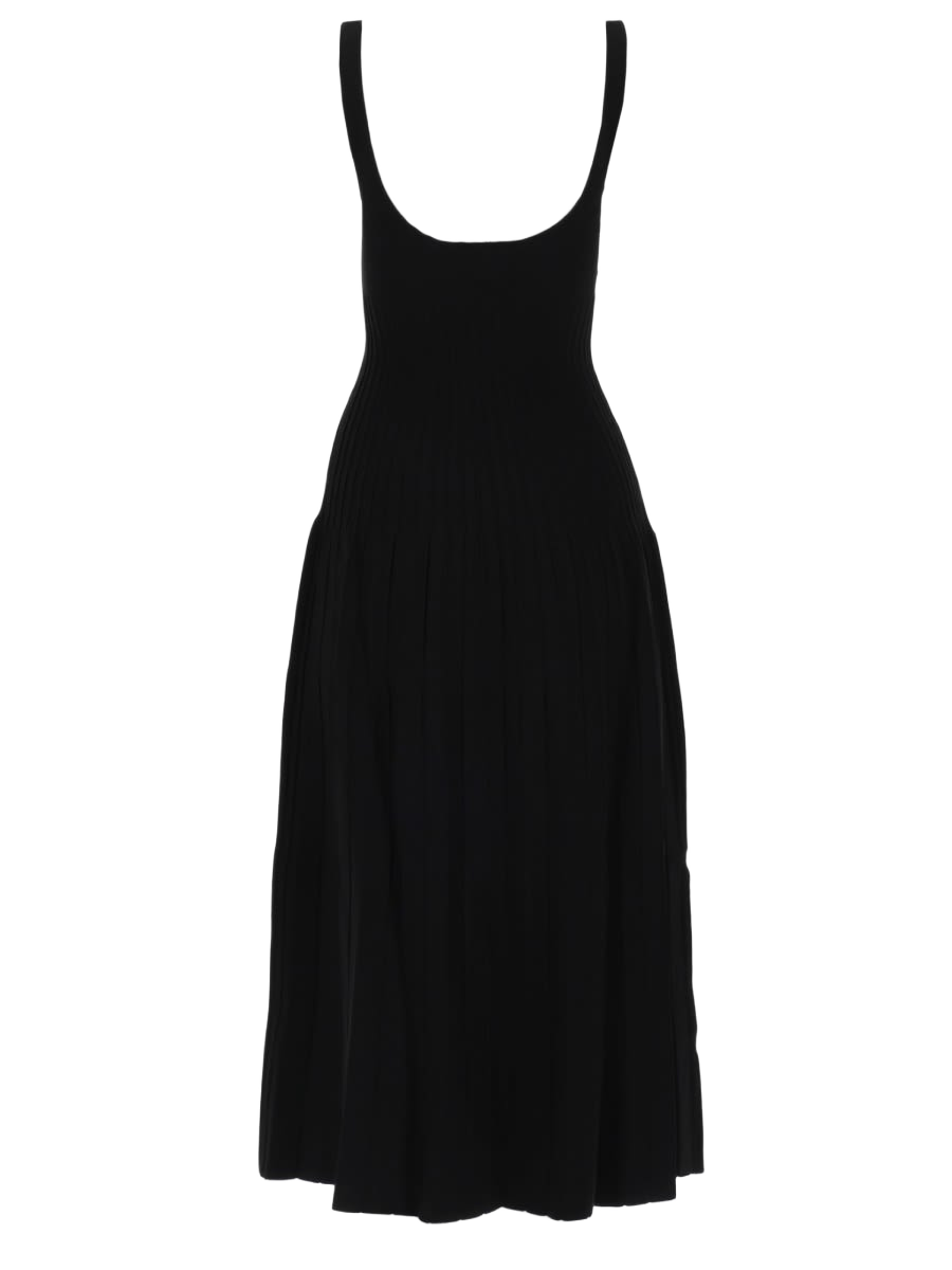 Abito Ellison Black Viscose Polyamide Elastane Dress