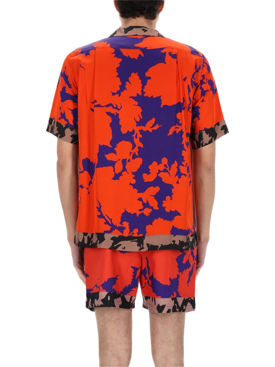 Carlton Shirt Red Viscose
