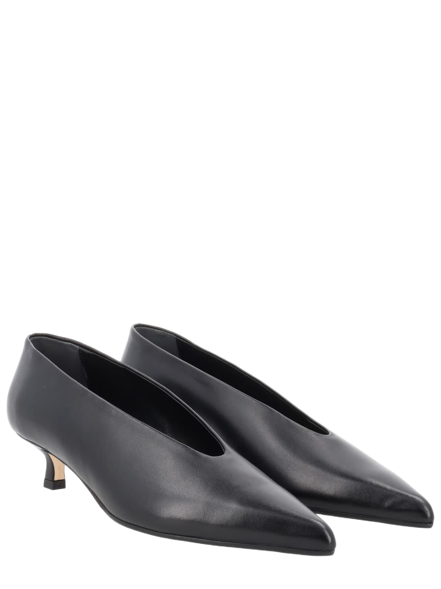 Décolleté Clara Black Nappa Leather Heels