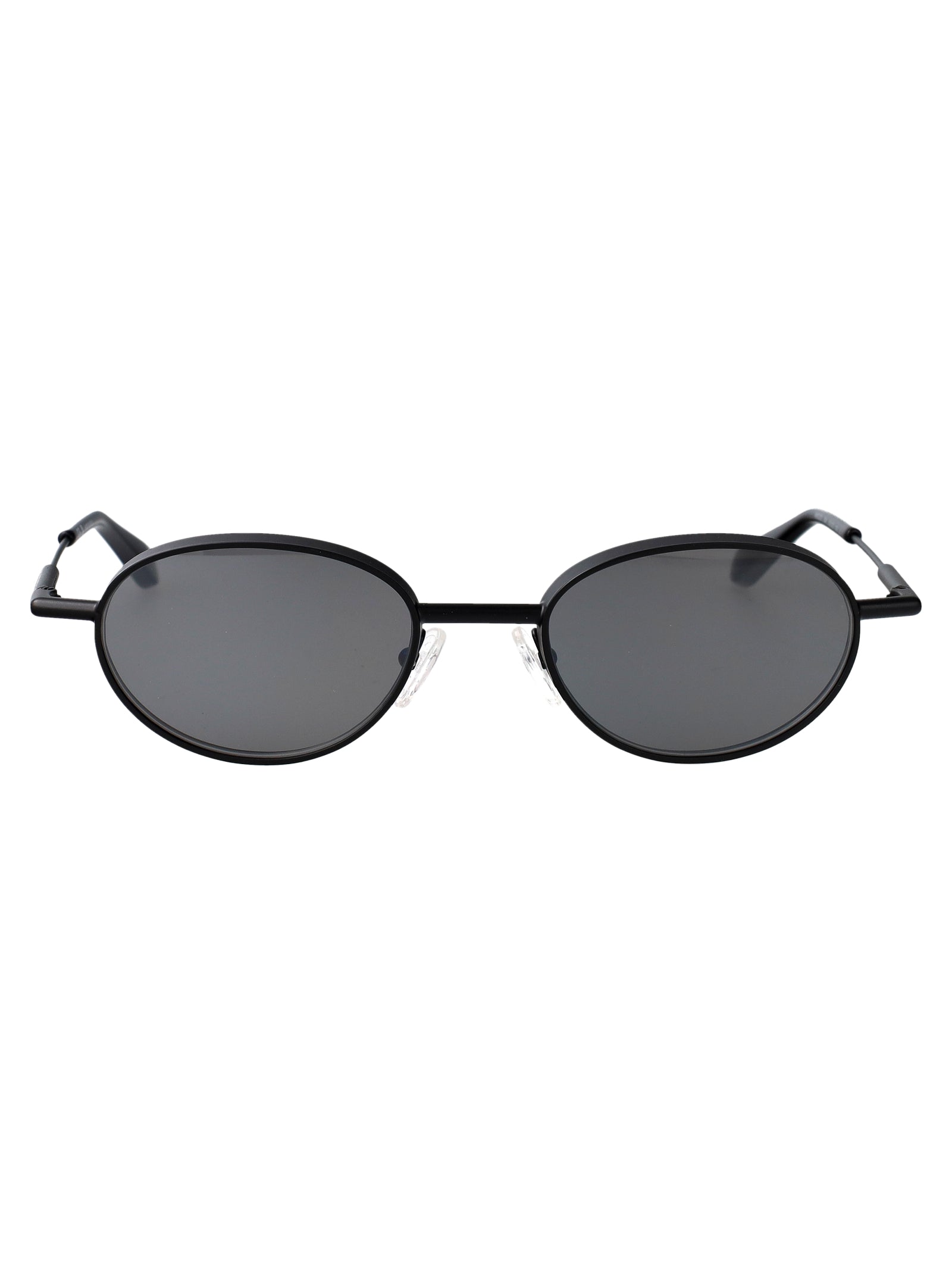 Am0523s Silver-silver-green Metal Sunglasses