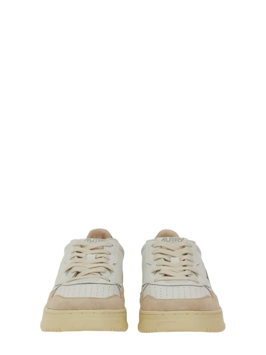 Medalist Low Sneaker White Cow Leather Polyamide