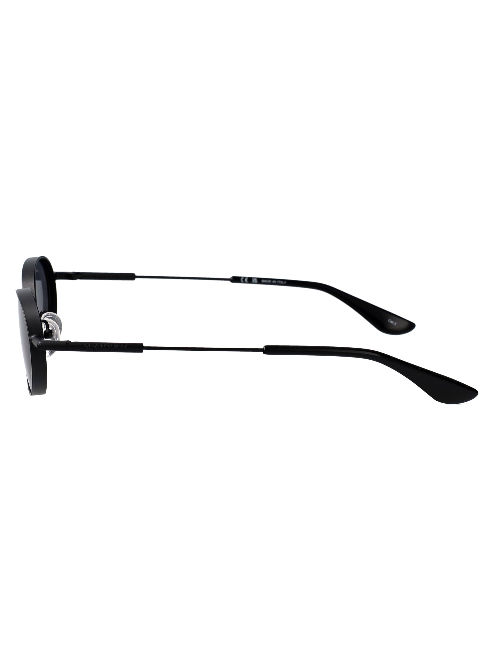 Am0523s Silver-silver-green Metal Sunglasses