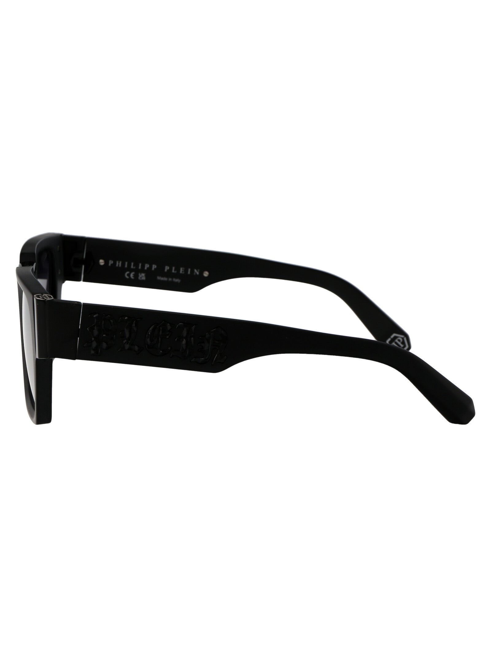 Spp095m 0700 Black Acetate Sunglasses