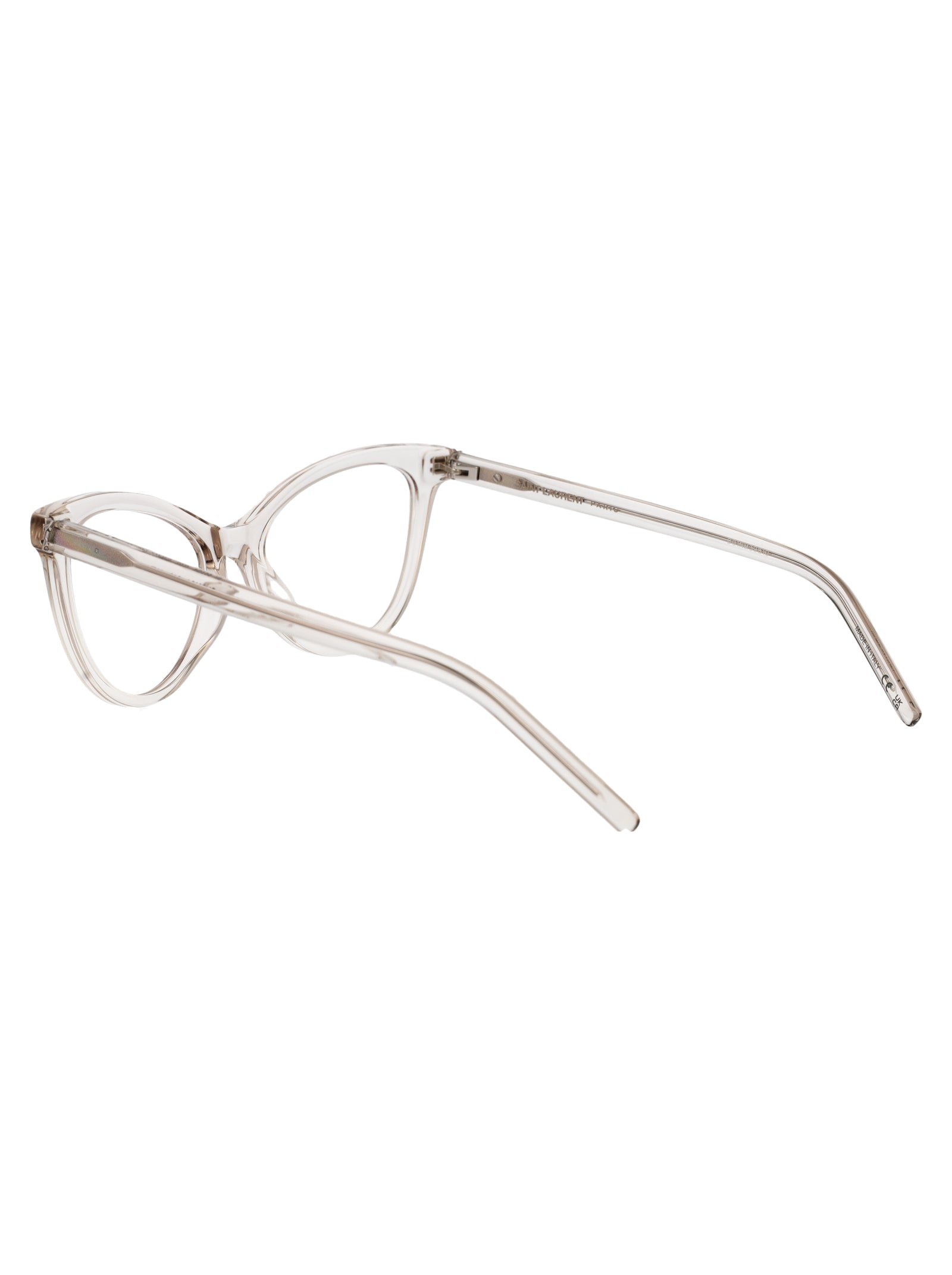 Sl M164 Black-black-transparent Acetate Optical