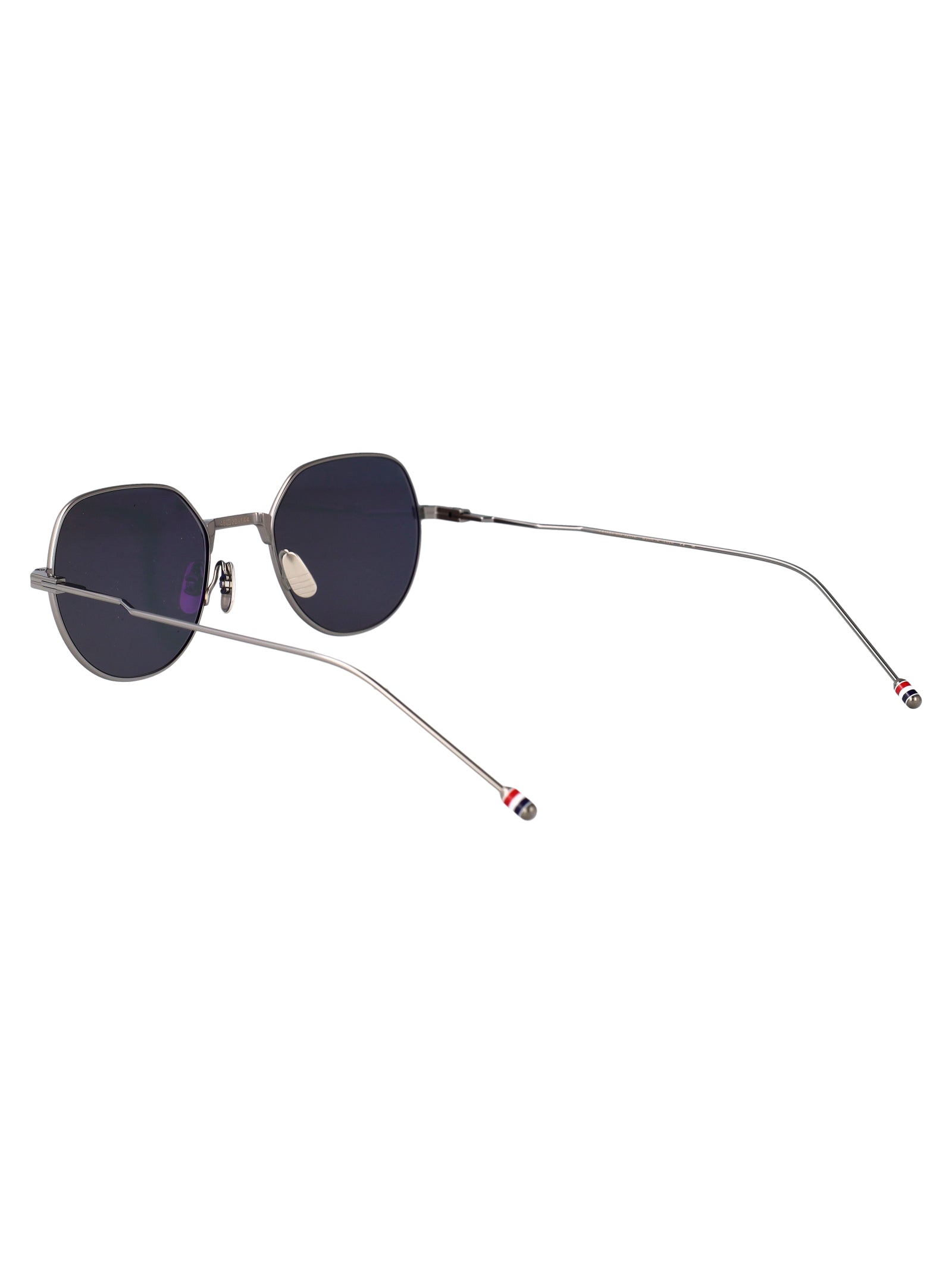 Ues935a-G0001 Black Iron / 18k Gold Plate Titanium Sunglasses