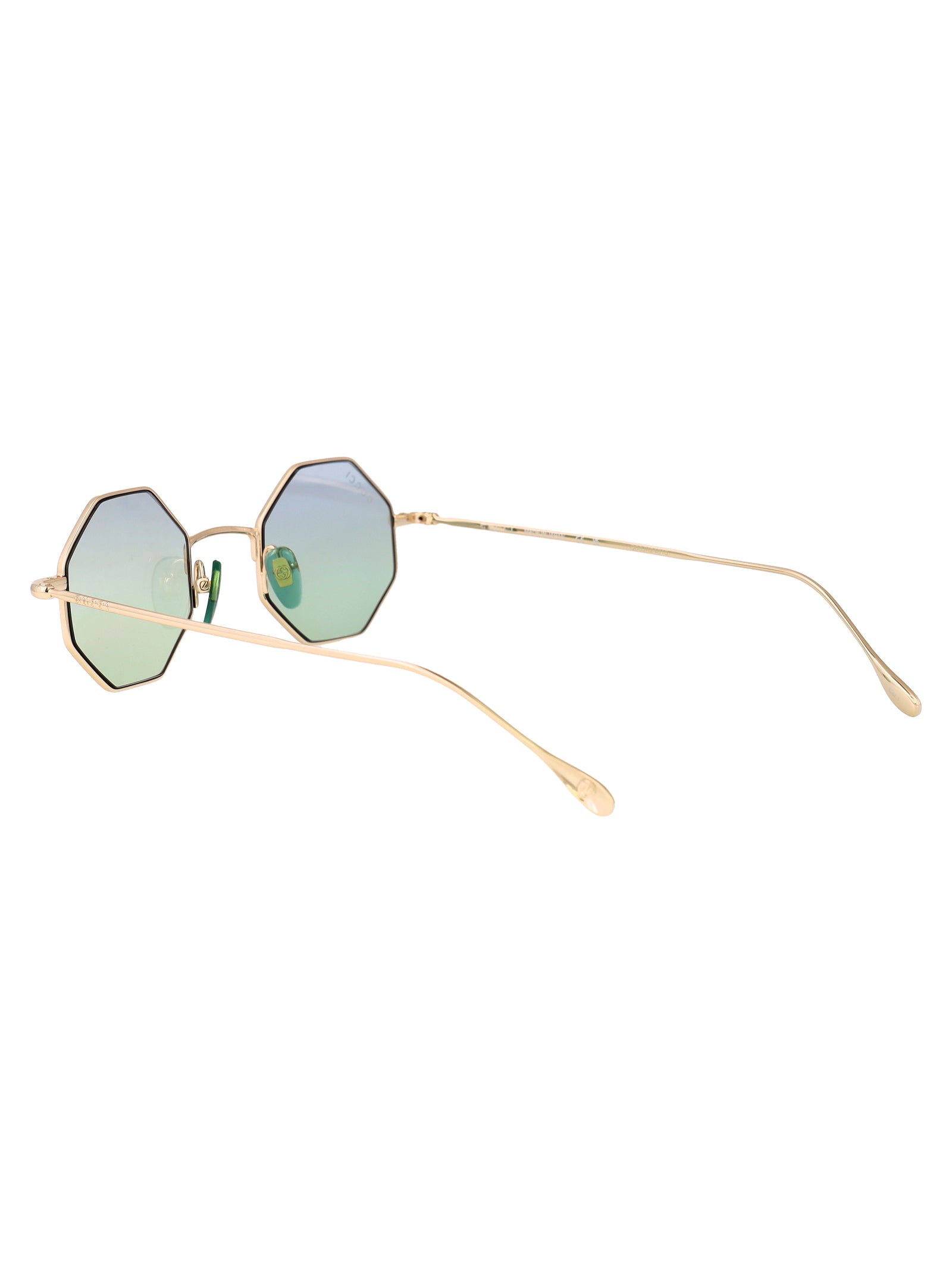 Gg1814s Gold-gold-grey Metal Sunglasses