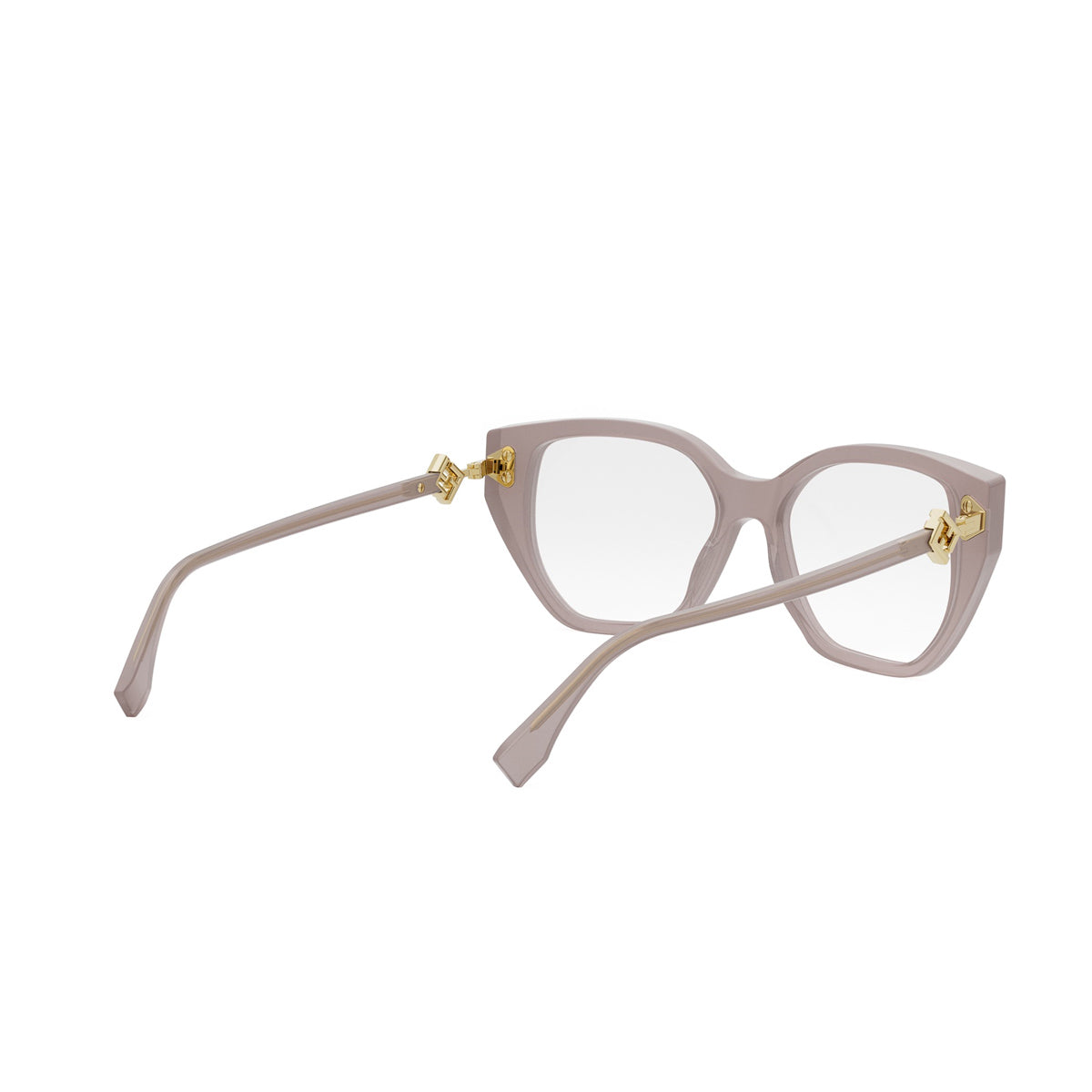 Fendi FE50100I FF DIAMONDS 072 Rosa Chiaro Acetate Occhiali Da Vista