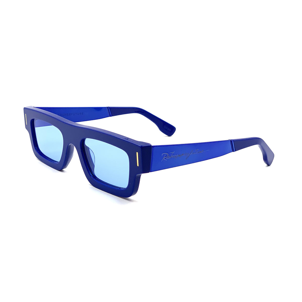 COLPO FRANCIS BLUE Blu Celluloid Occhiali Sole