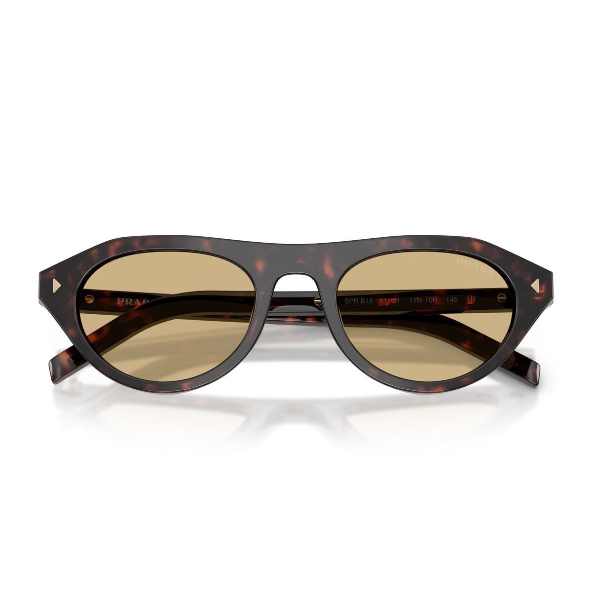 Prada PR B15S 17N70R Root Tartarugato Havana Acetate Occhiali Da Sole