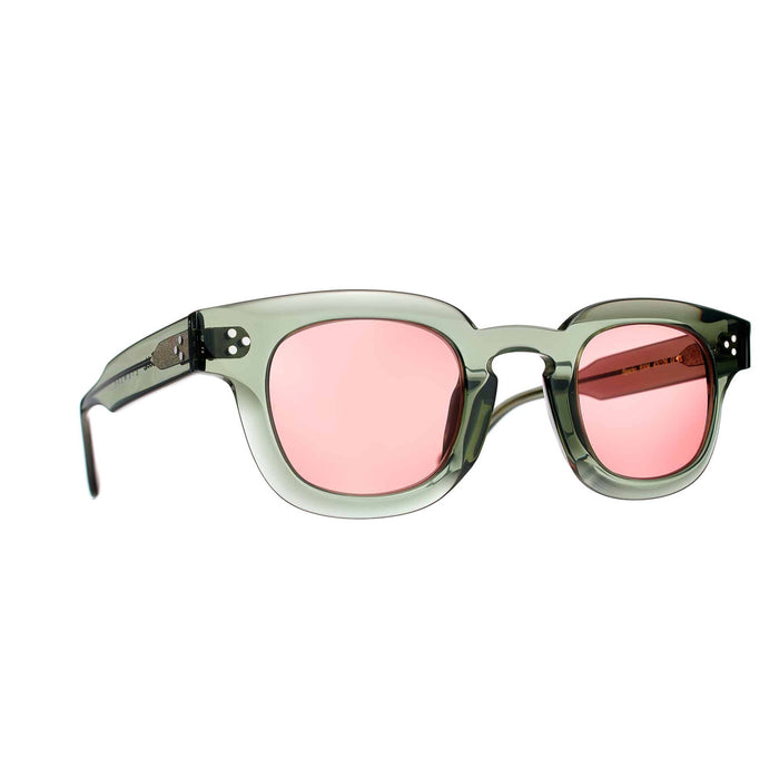 Spazio 9104 Verde militare Acetate Occhiali Da Sole