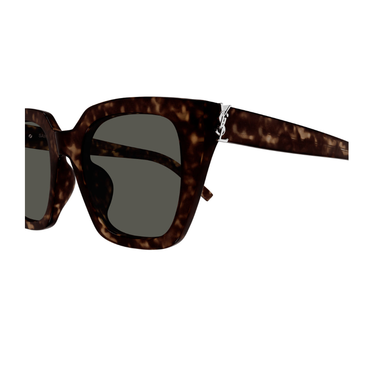 Saint Laurent SL M143 Linea Monogram 002 Havana Grey Marrone Acetate Occhiali Da Sole
