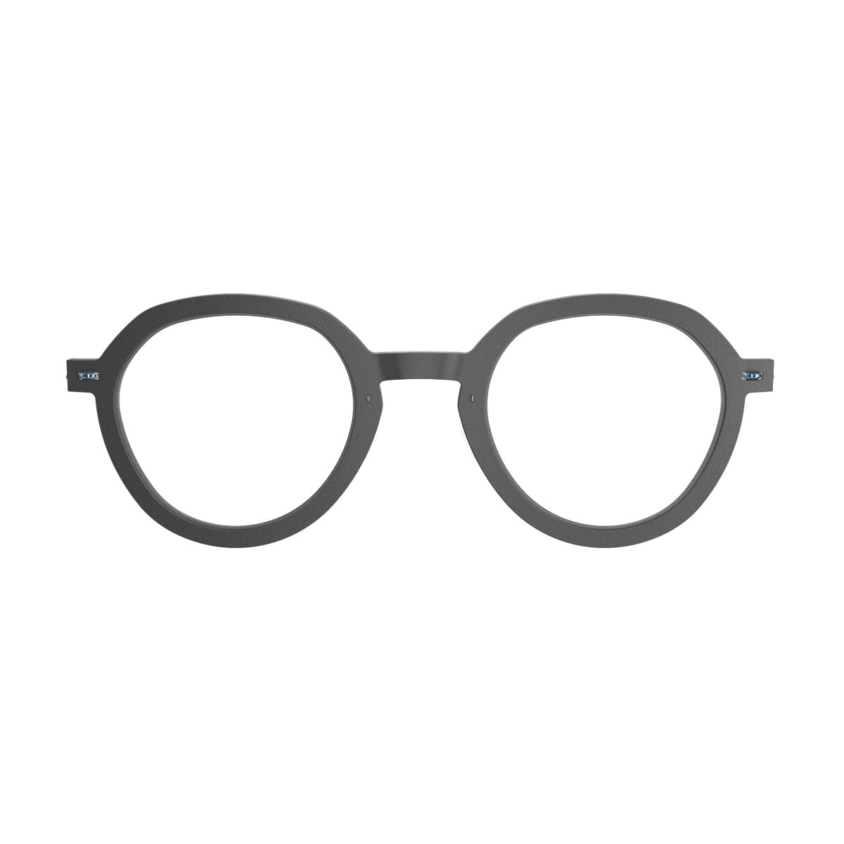 Lindberg N.O.W. 6640 D16 P20 804 Nero Matte Azzurro Titanium Occhiali Da Vista