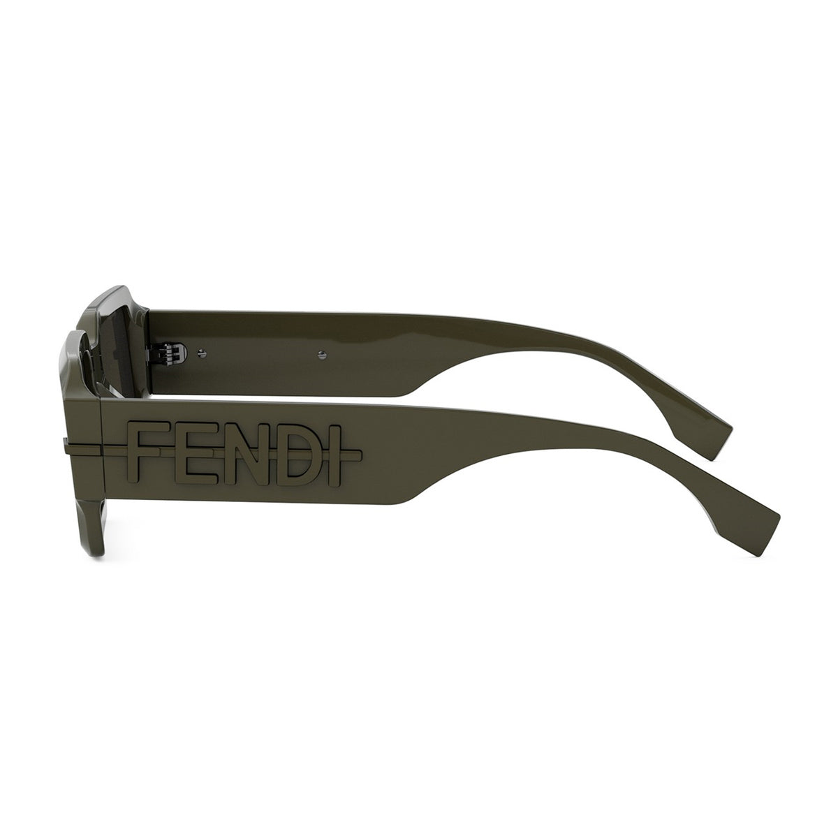 Fendi FE40073U Fendigraphy 96N Green Verde Acetate Occhiali Da Sole