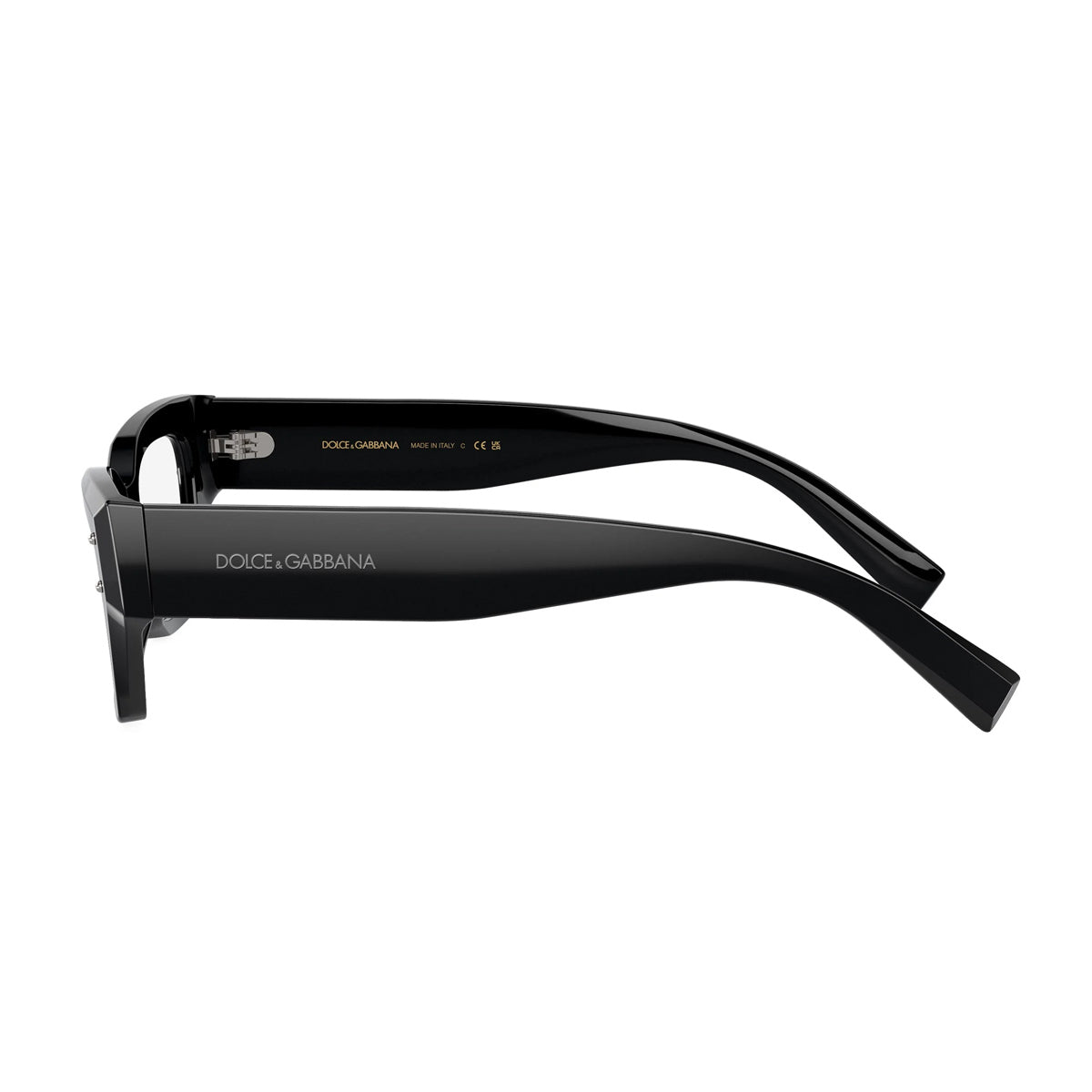 DG3387 Linea DG SHARPED 501 Black Nero Acetate Occhiali Vista
