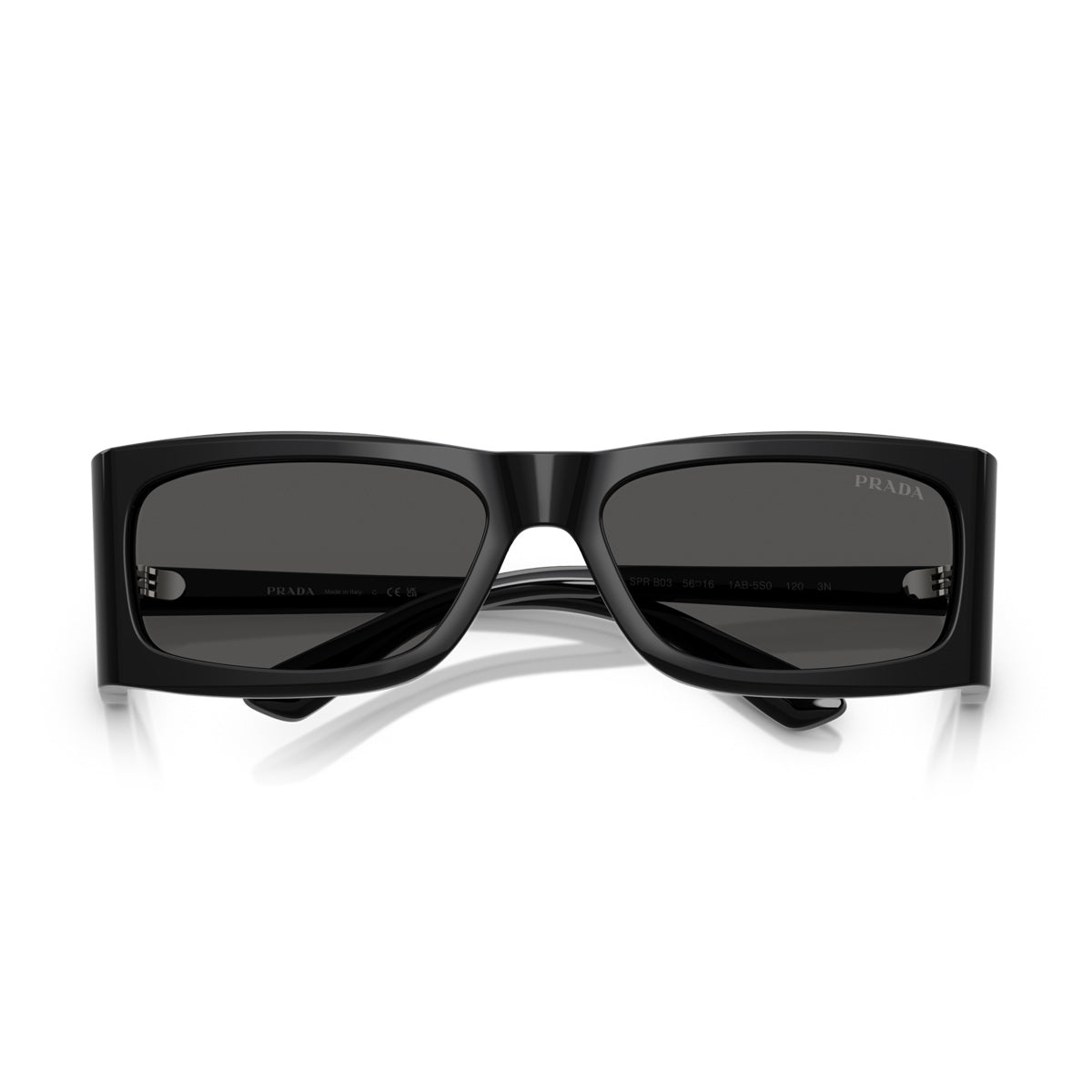 Prada PR B03S 1AB5S0 Nero Acetate Occhiali Da Sole