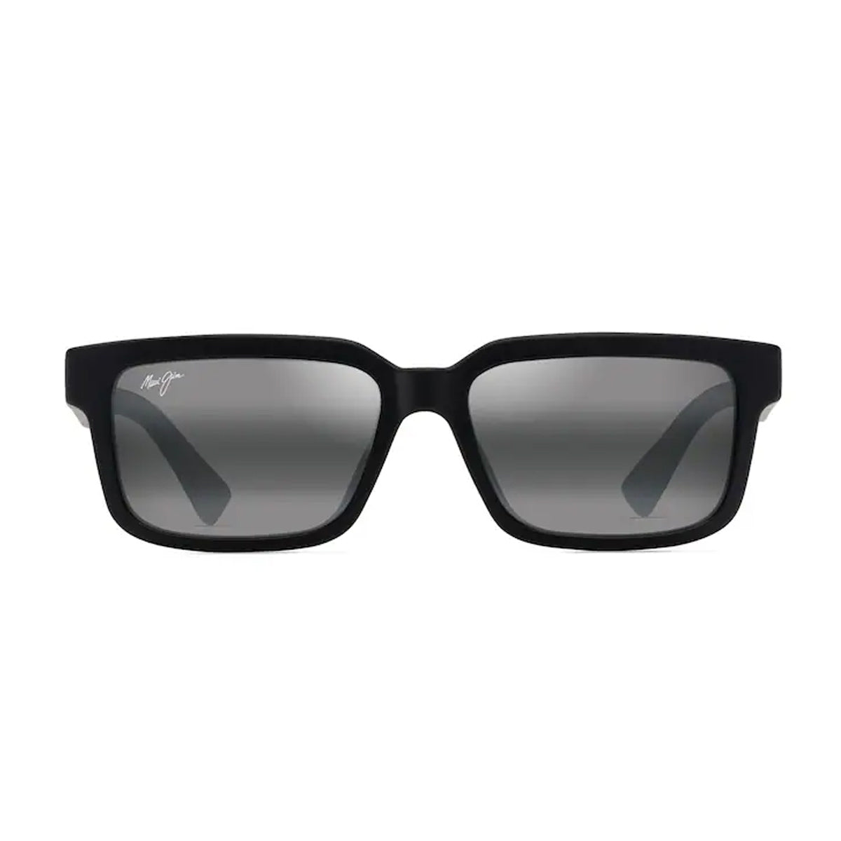 Maui Jim HIAPO Asian Fiit grey matte black Nero Acetate Occhiali Sole