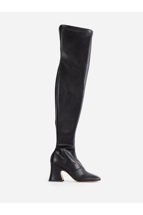 Chloé Stretch leather boot in black