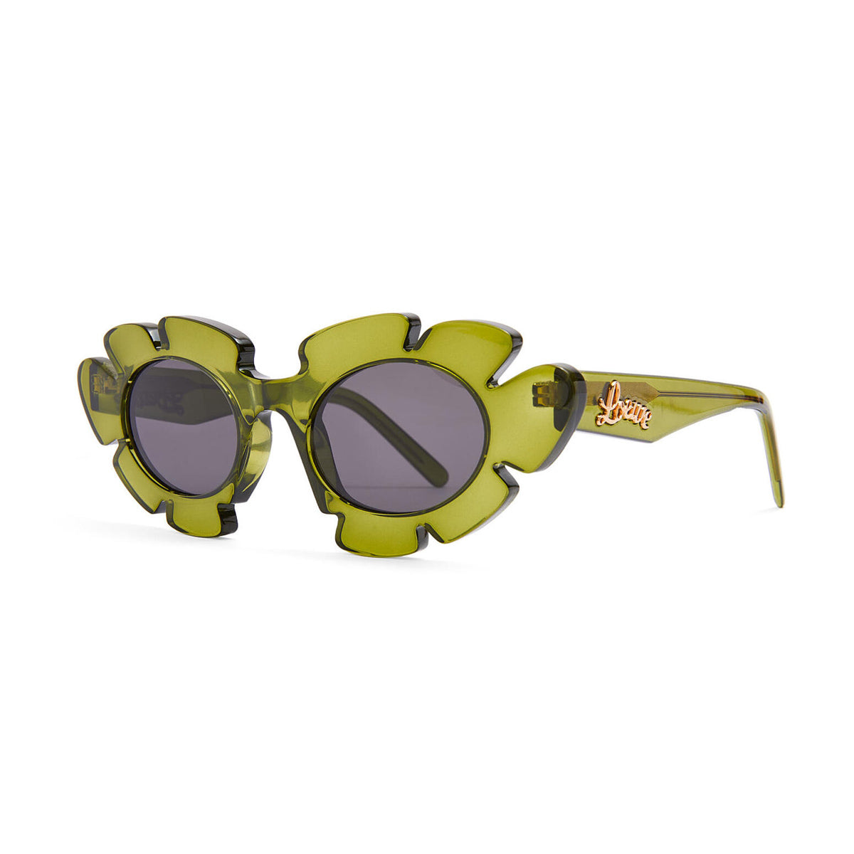 LW40088U 93a Verde Acetate Occhiali Sole