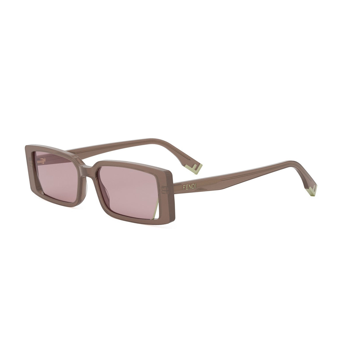Fendi FE40164I Way 45Y Rosa Acetate Occhiali Da Sole
